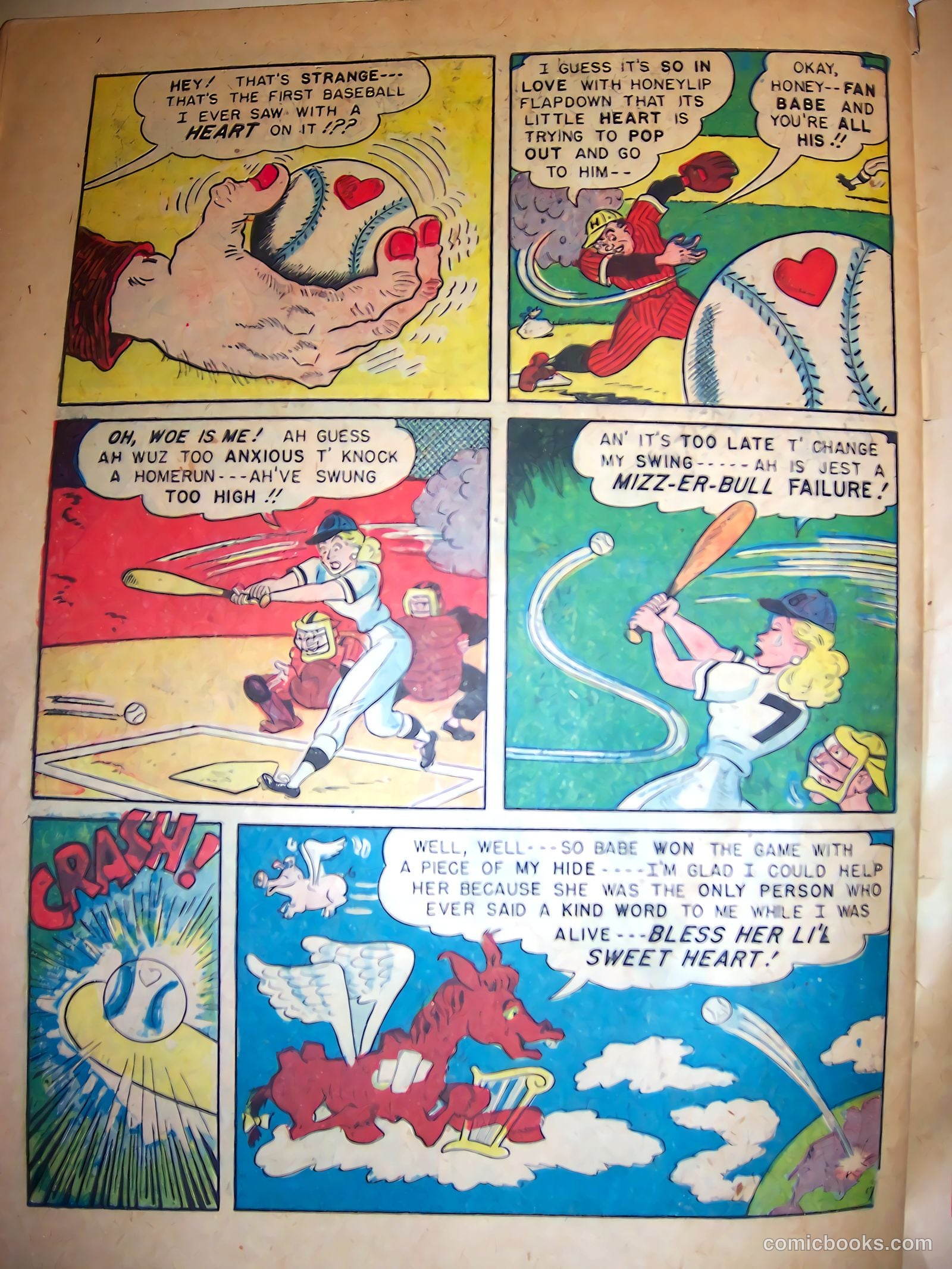 Babe, Darling of the Hills #9 (1949) — page 48 of 52
