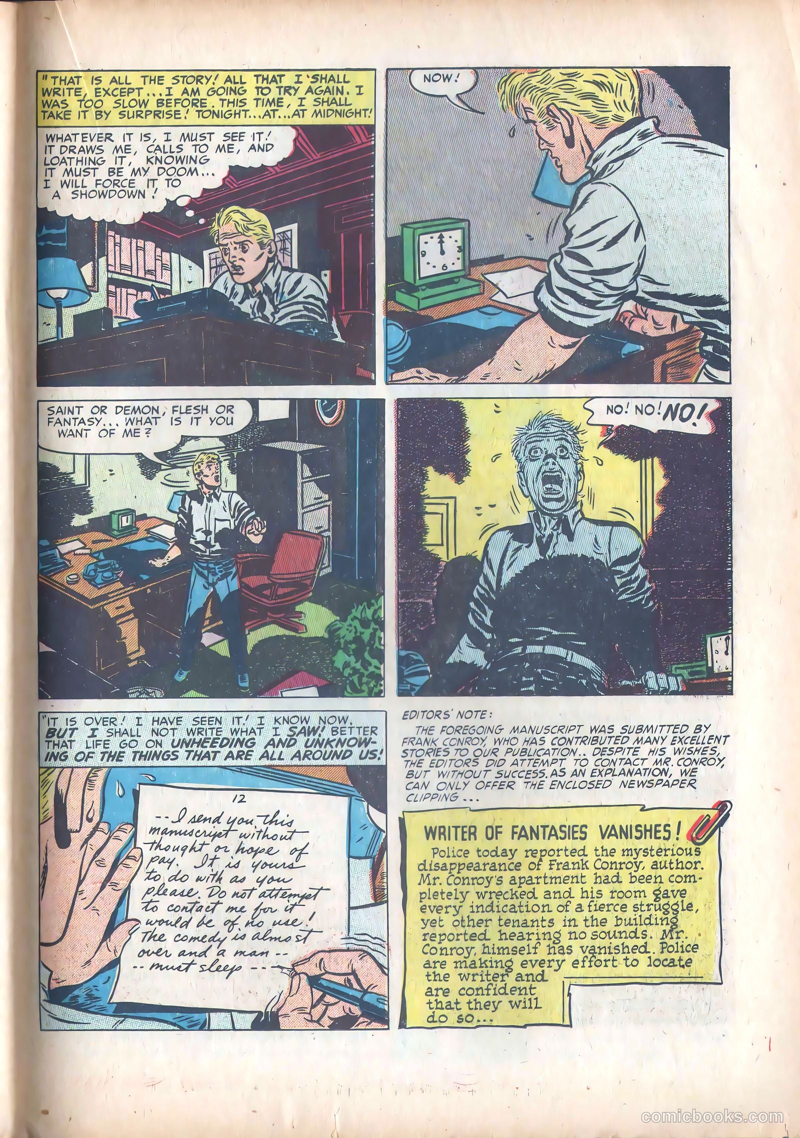 Black Magic #1 (1953) — page 31 of 52