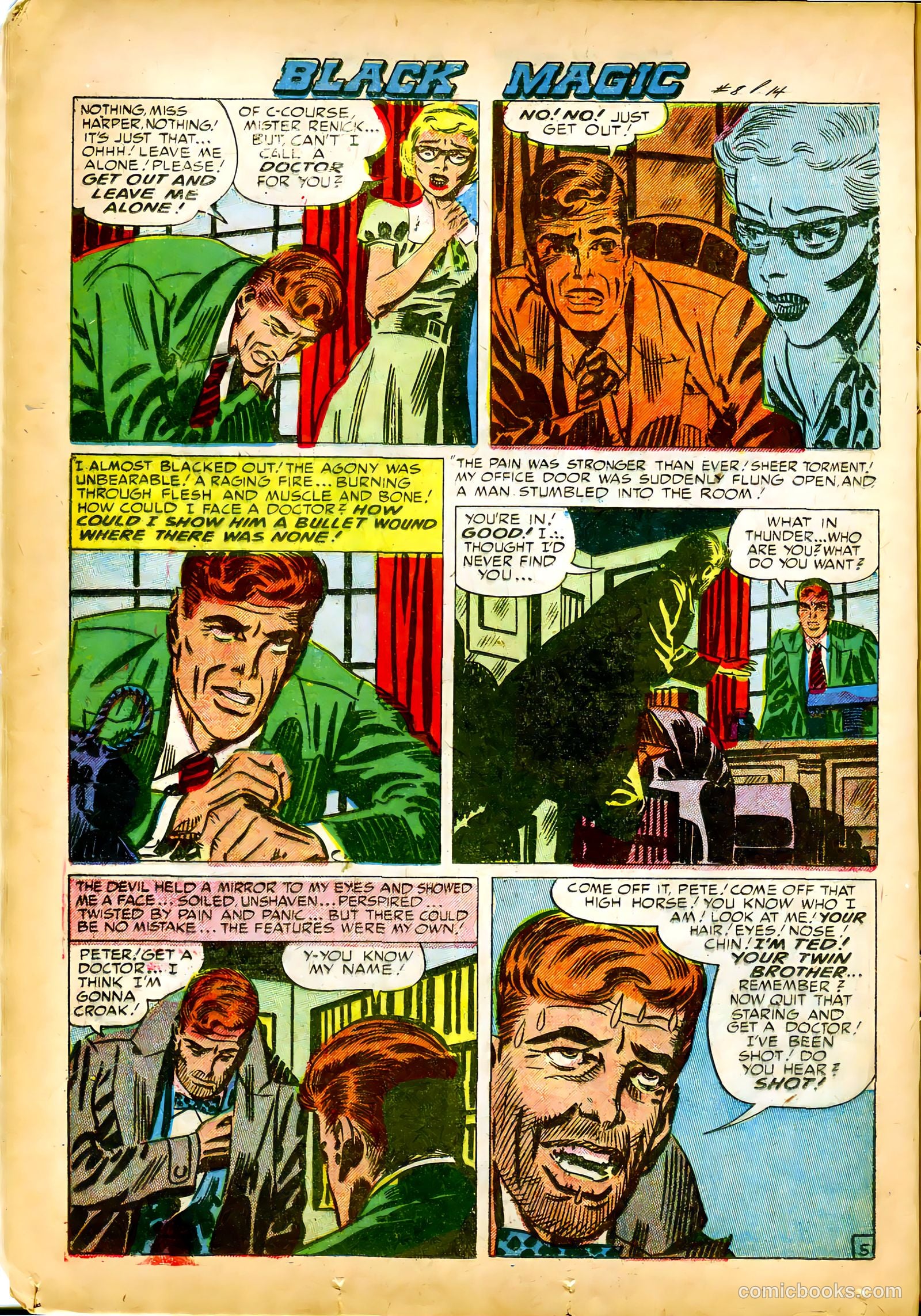 Black Magic #8 (1953) — page 16 of 44
