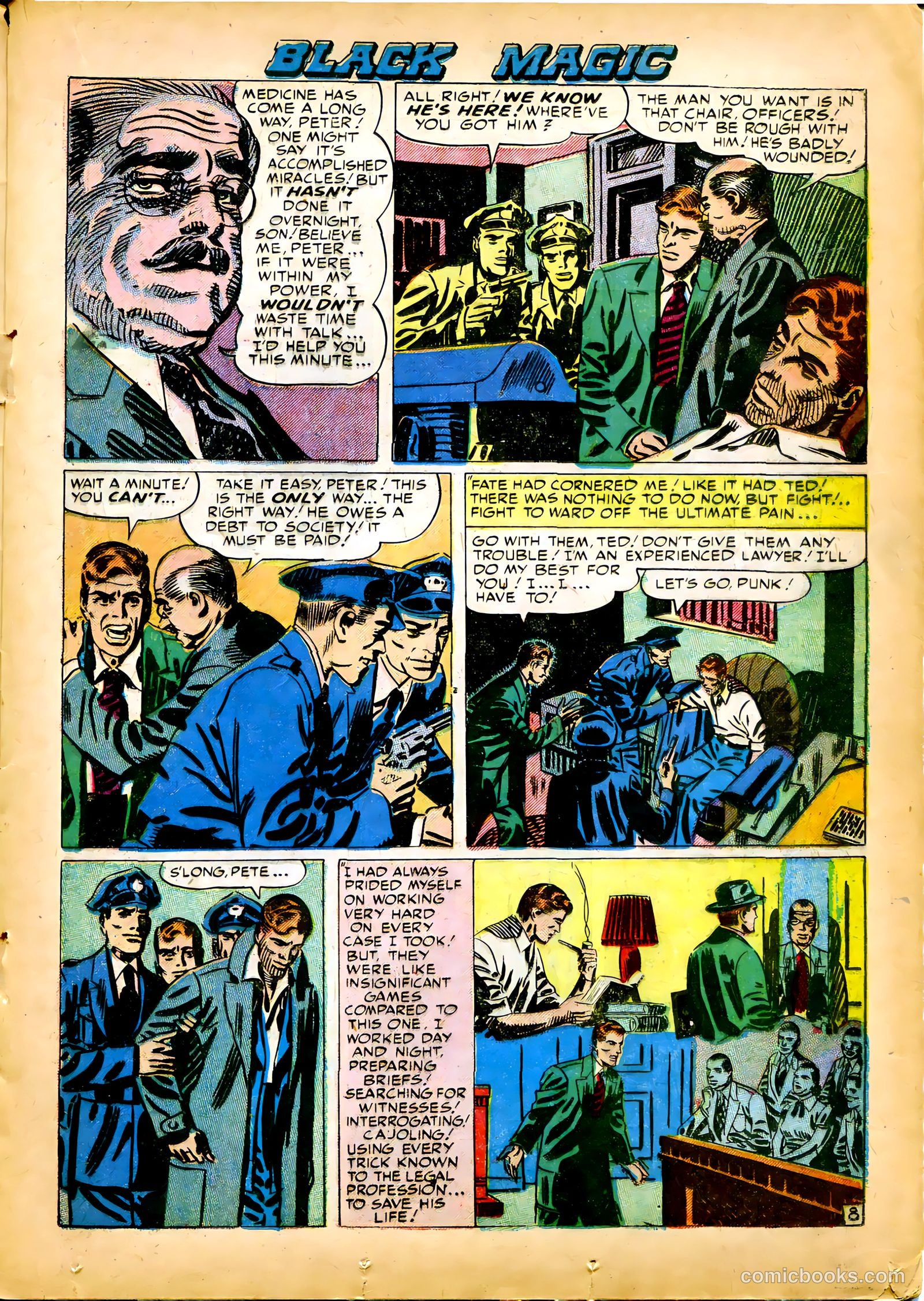 Black Magic #8 (1953) — page 19 of 44