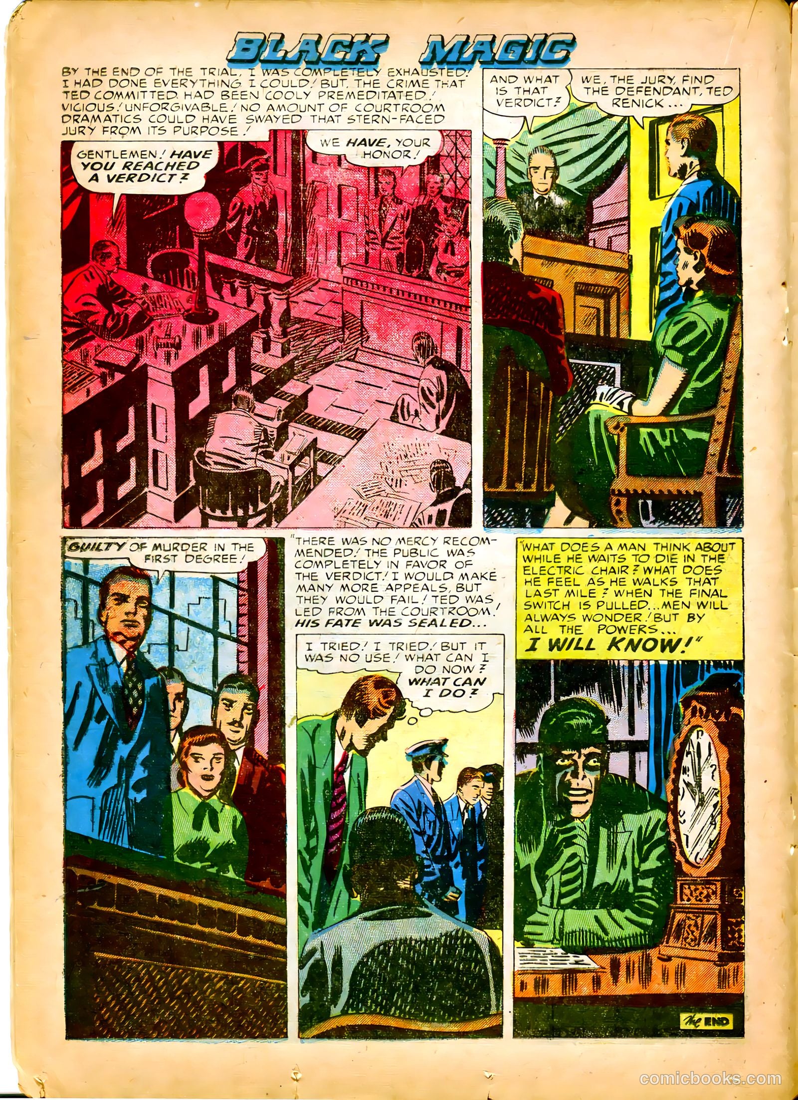 Black Magic #8 (1953) — page 20 of 44