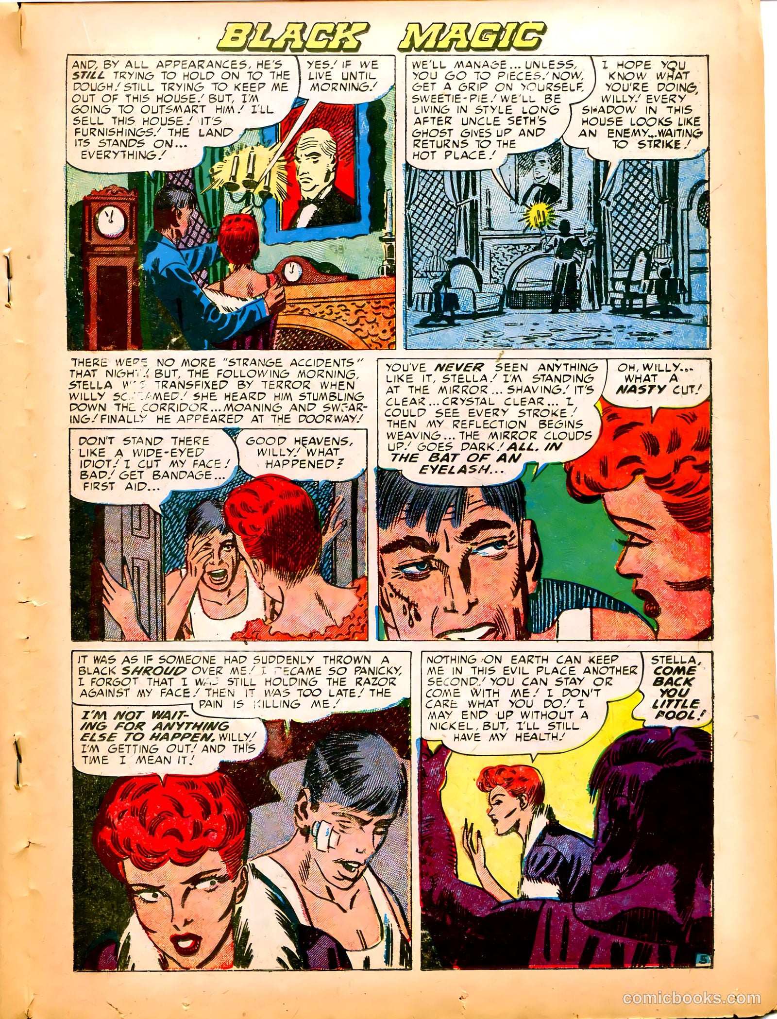 Black Magic #8 (1953) — page 27 of 44