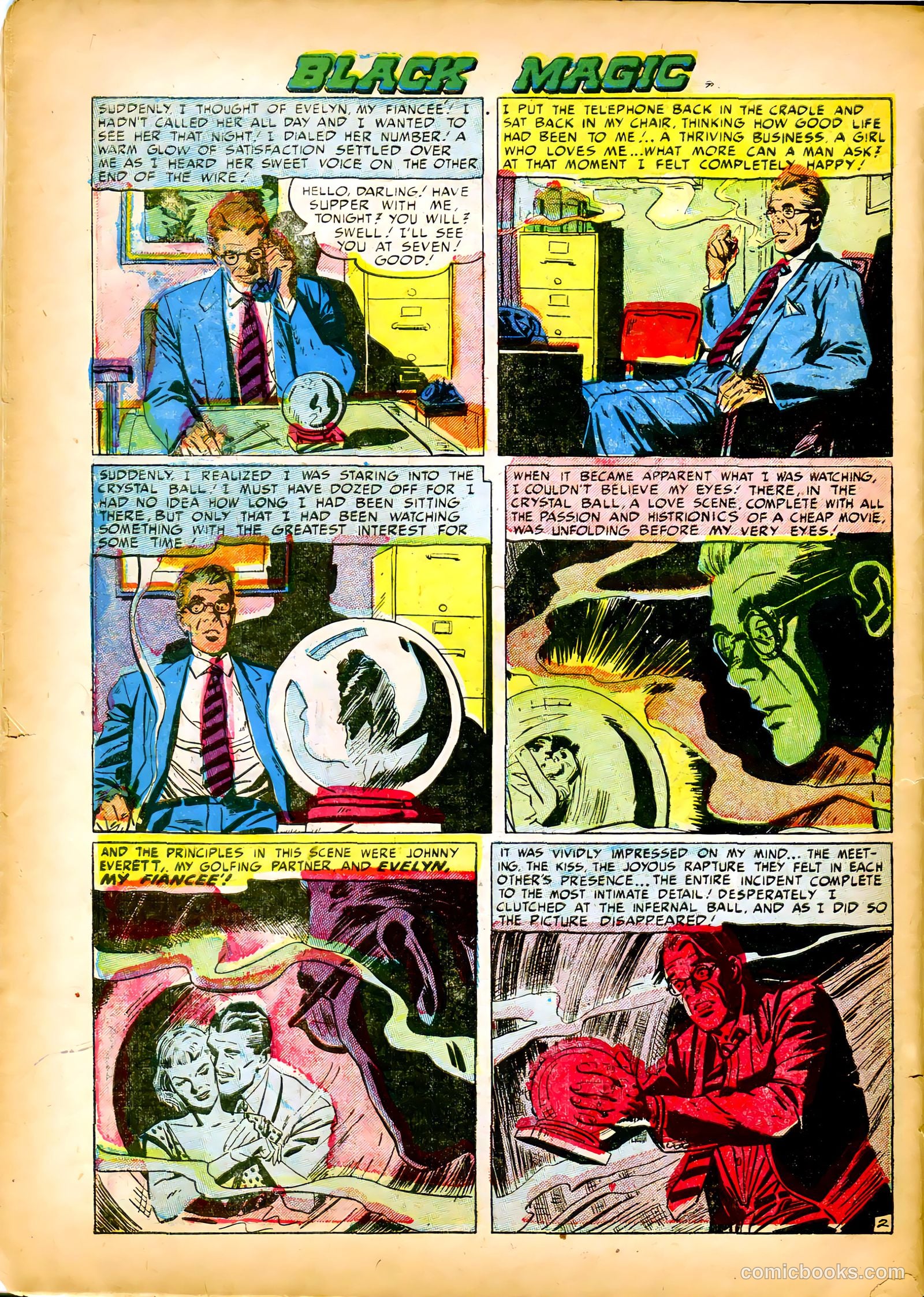 Black Magic #8 (1953) — page 34 of 44