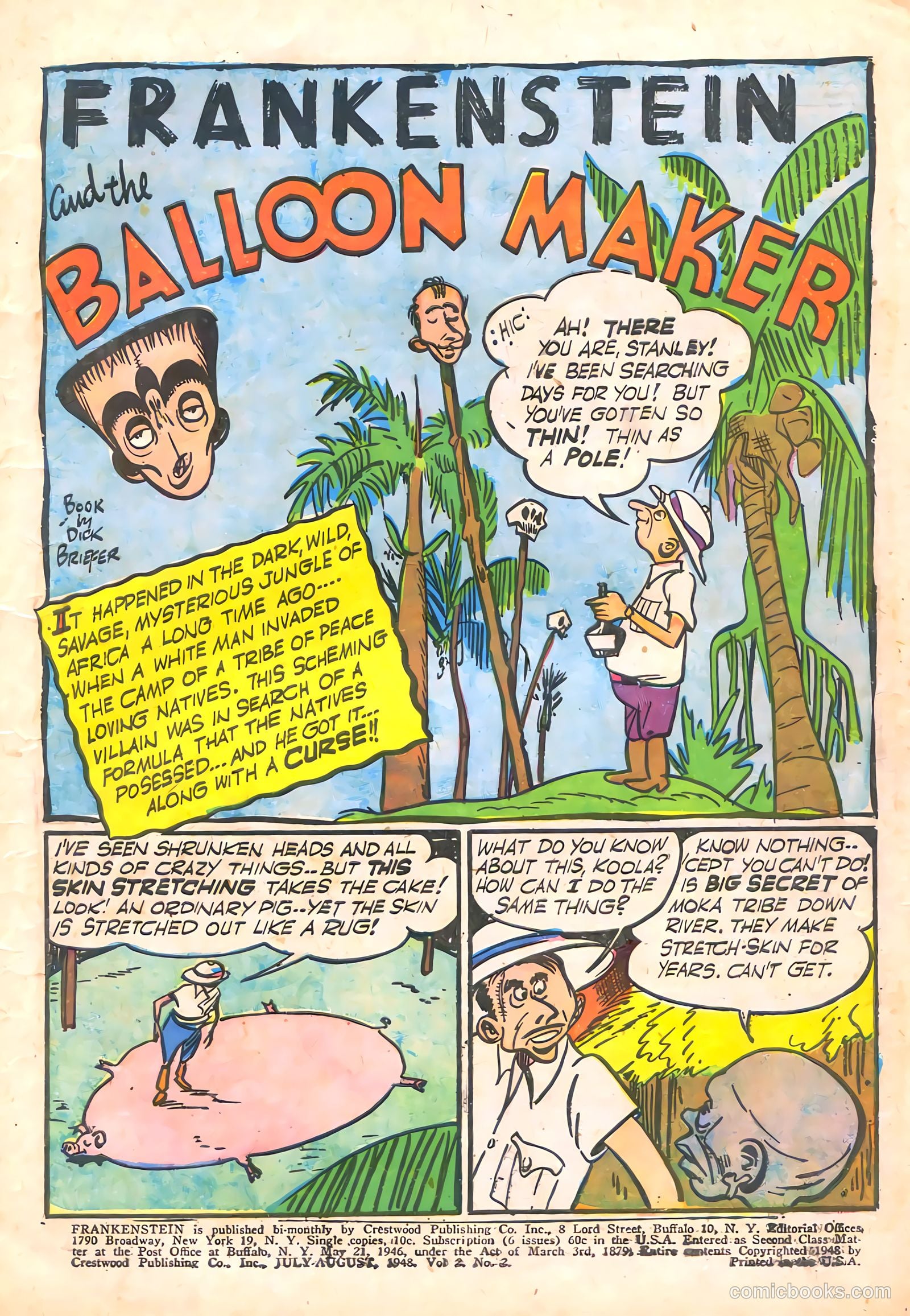 Frankenstein #14 (1945) — page 3 of 52