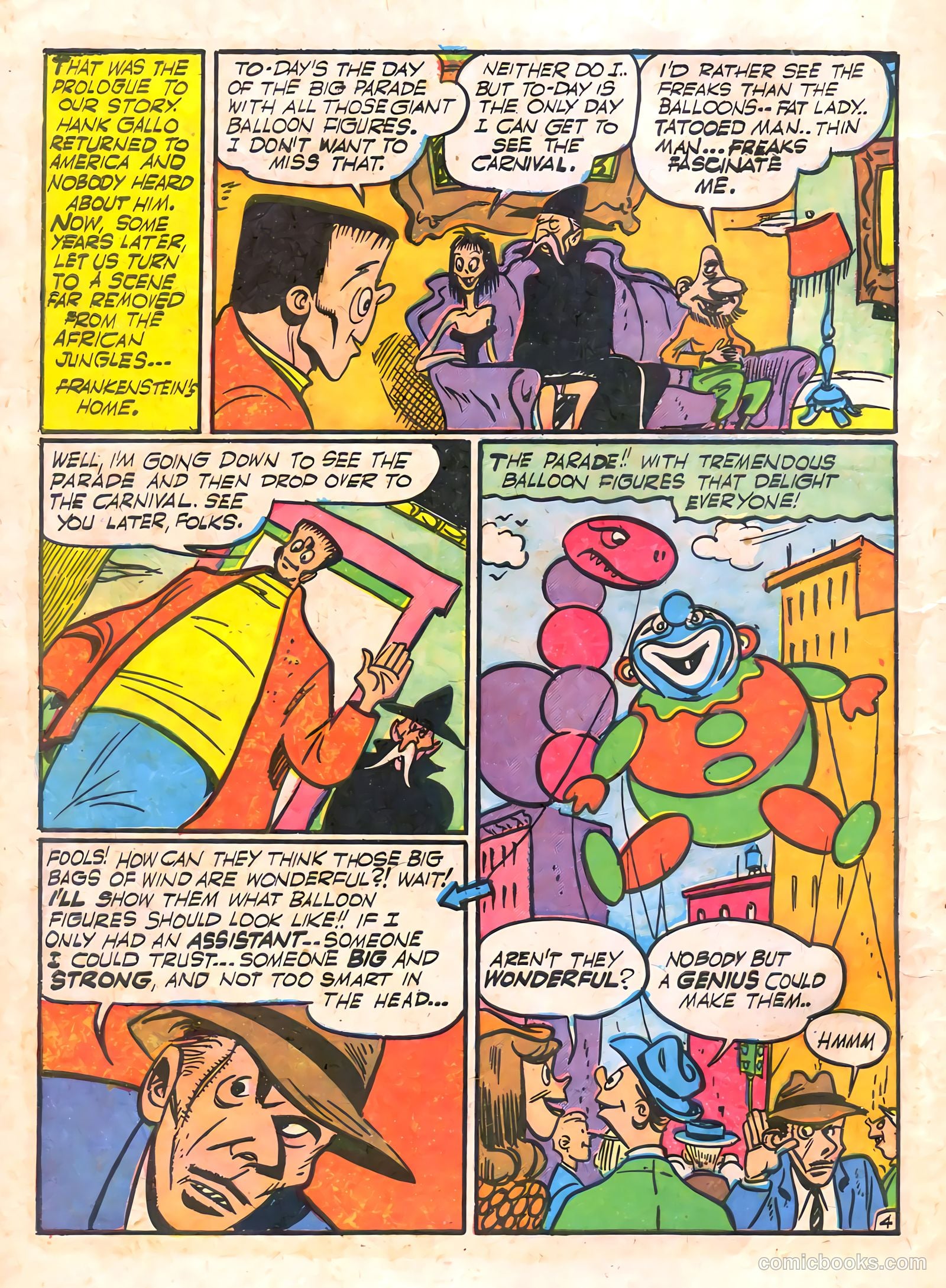 Frankenstein #14 (1945) — page 6 of 52