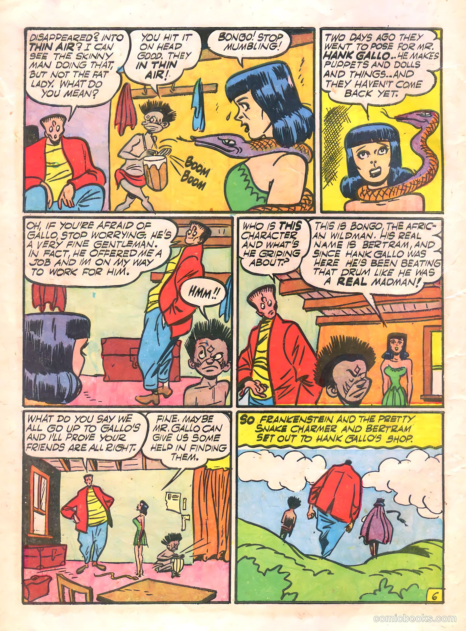 Frankenstein #14 (1945) — page 8 of 52