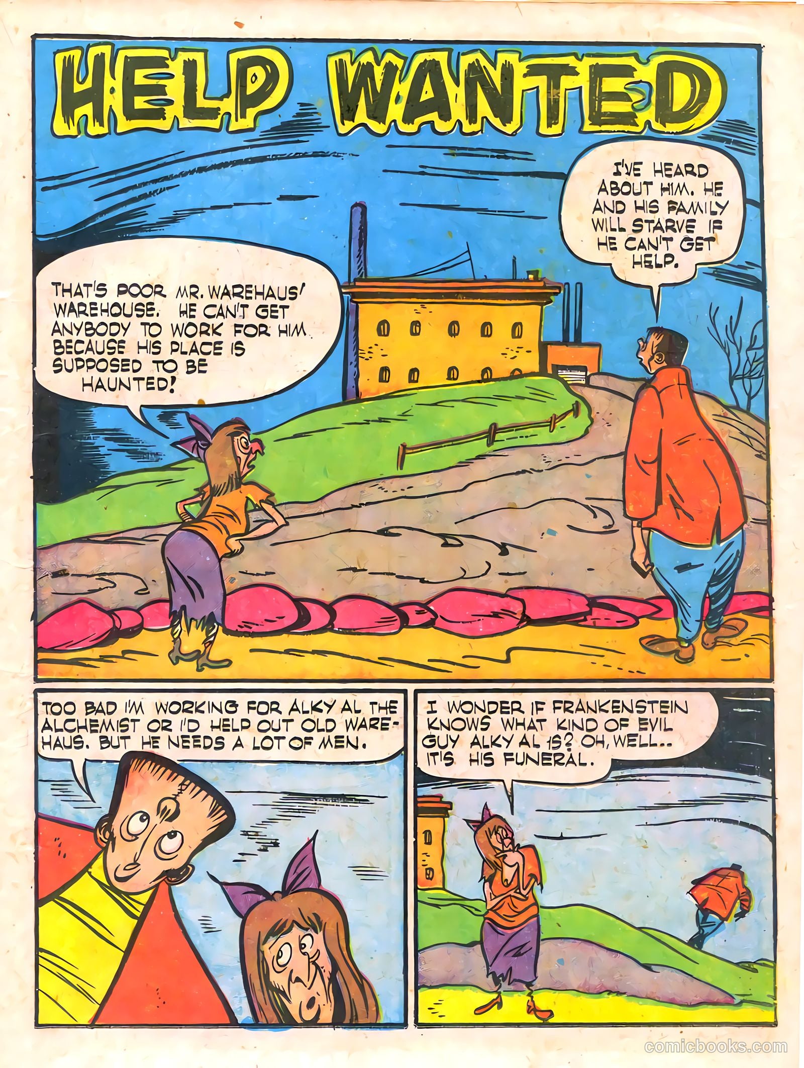 Frankenstein #14 (1945) — page 23 of 52
