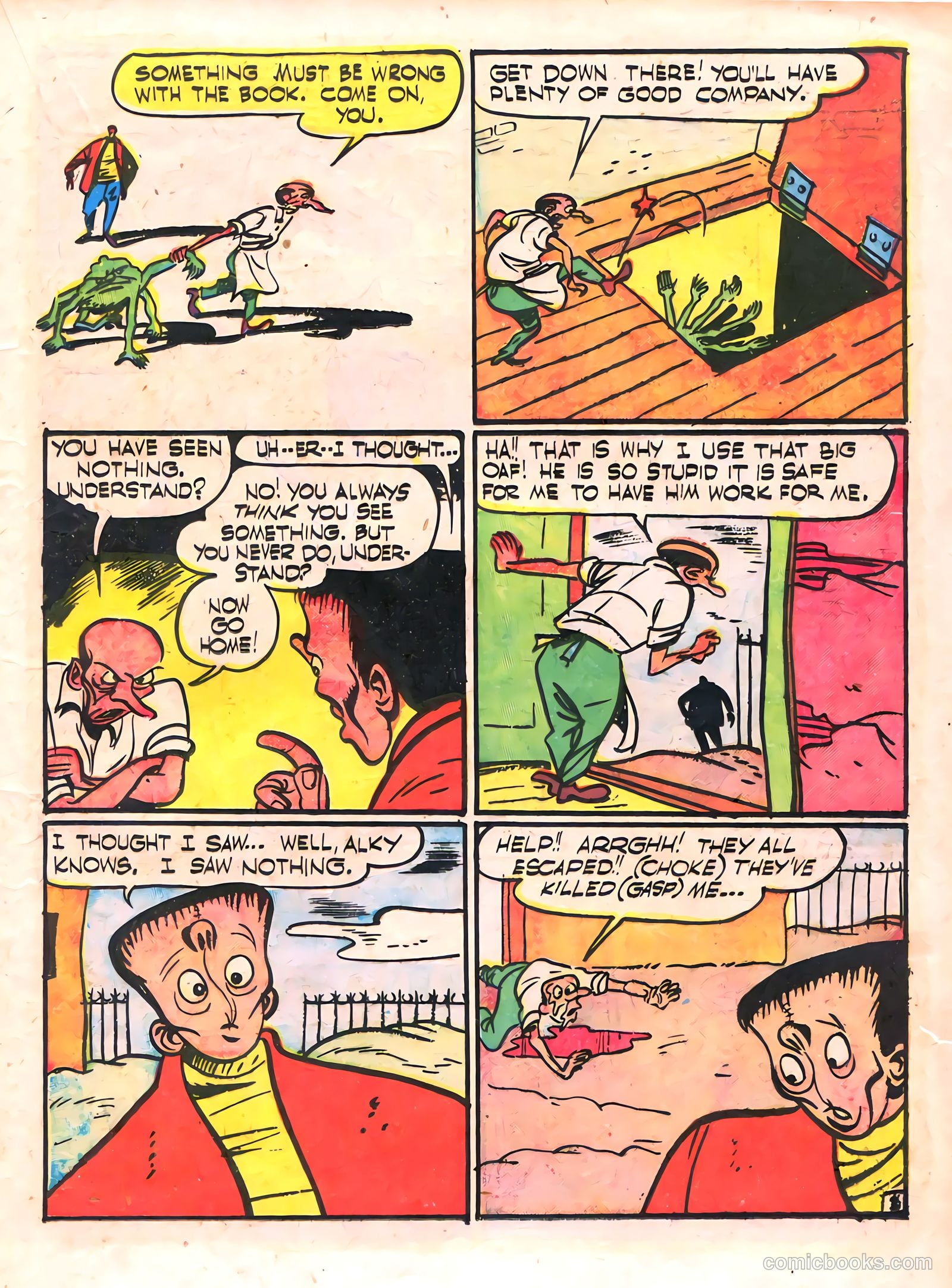 Frankenstein #14 (1945) — page 25 of 52