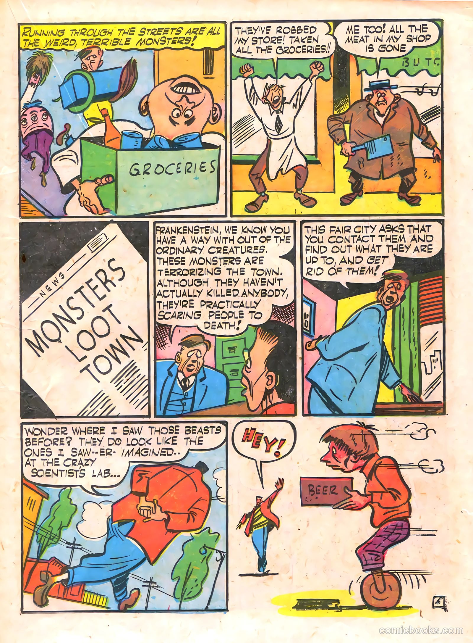 Frankenstein #14 (1945) — page 27 of 52