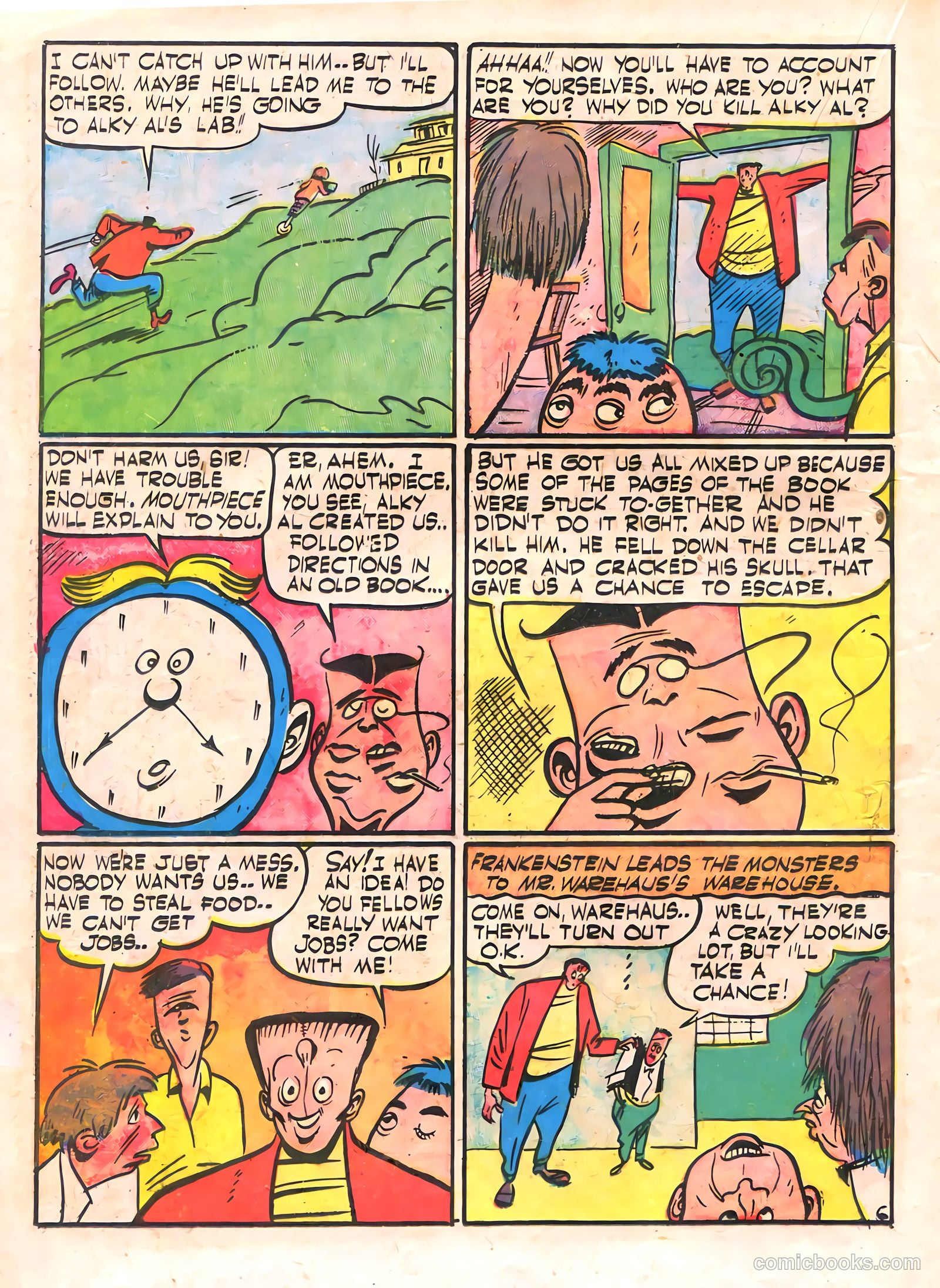Frankenstein #14 (1945) — page 28 of 52
