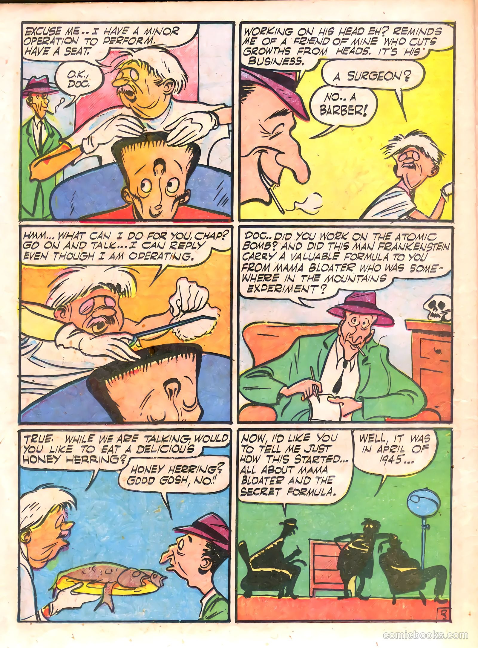 Frankenstein #14 (1945) — page 38 of 52