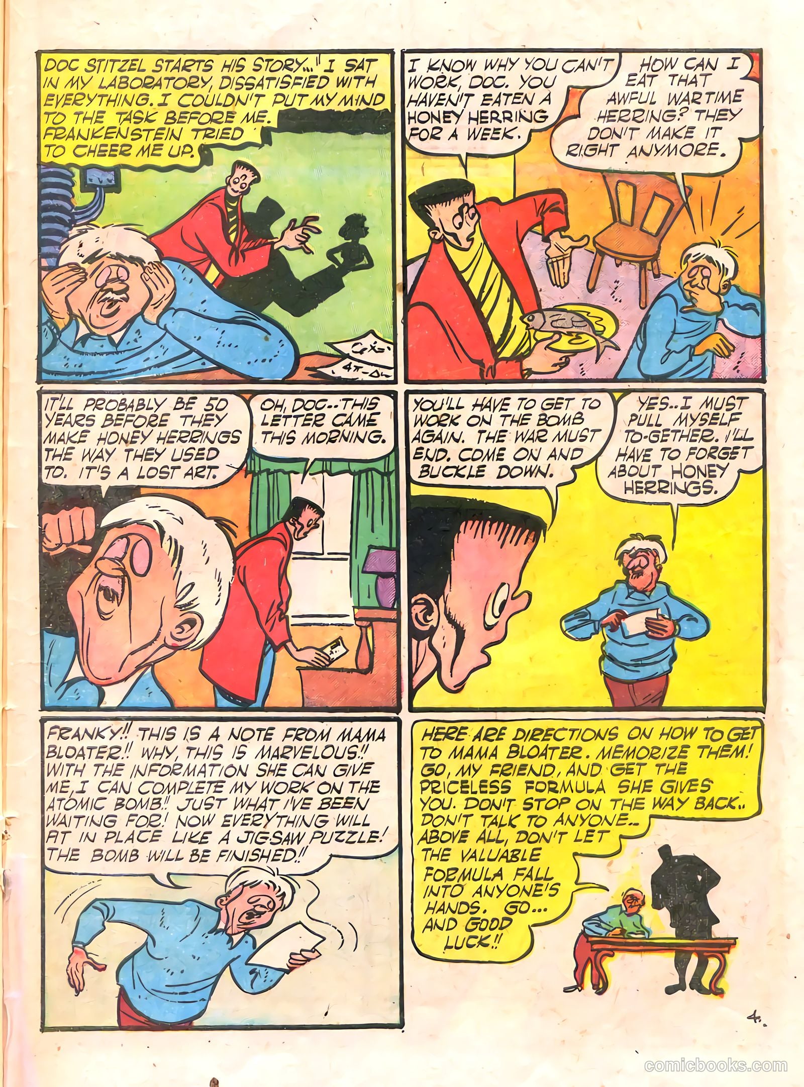 Frankenstein #14 (1945) — page 39 of 52