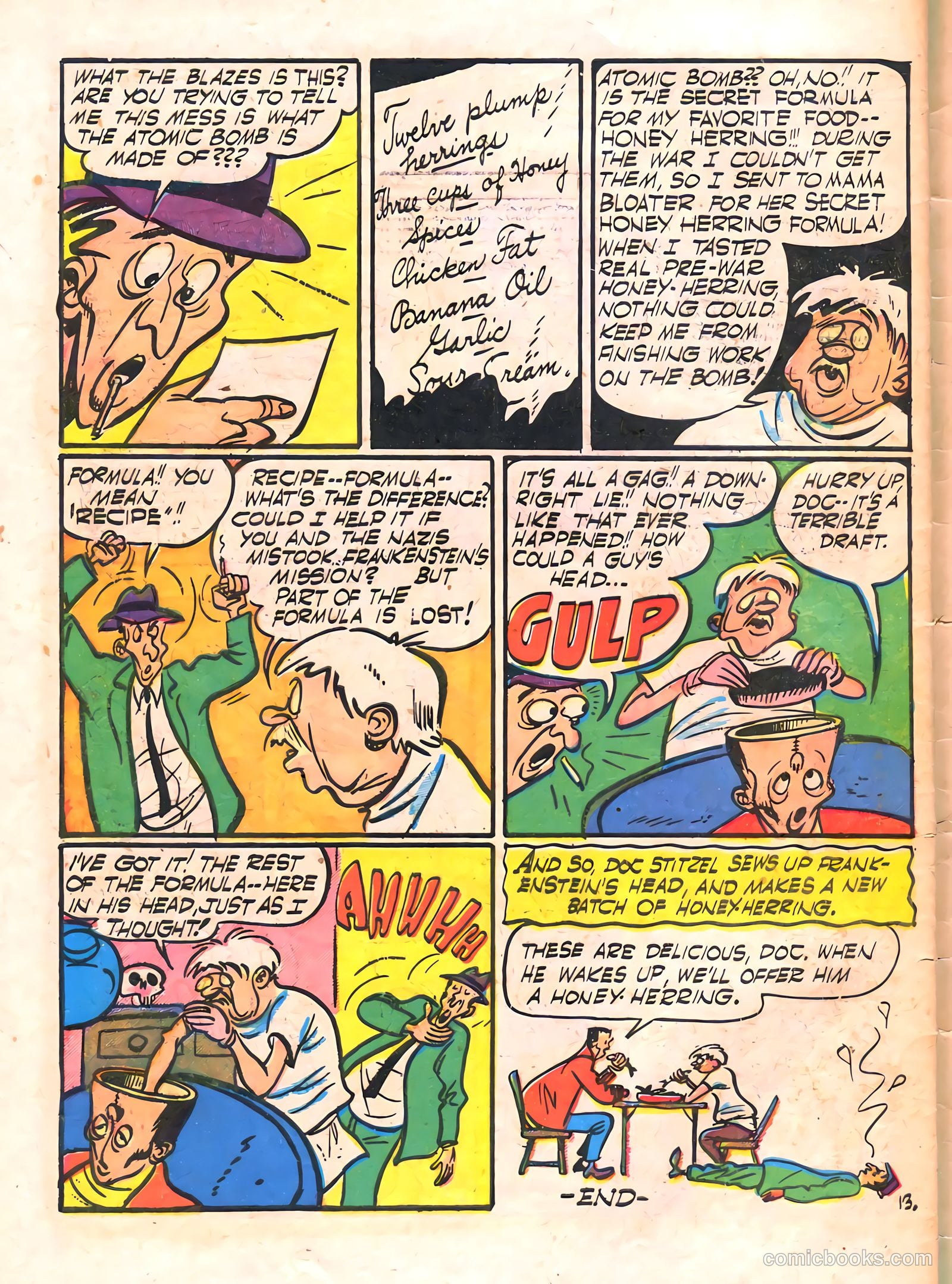 Frankenstein #14 (1945) — page 48 of 52