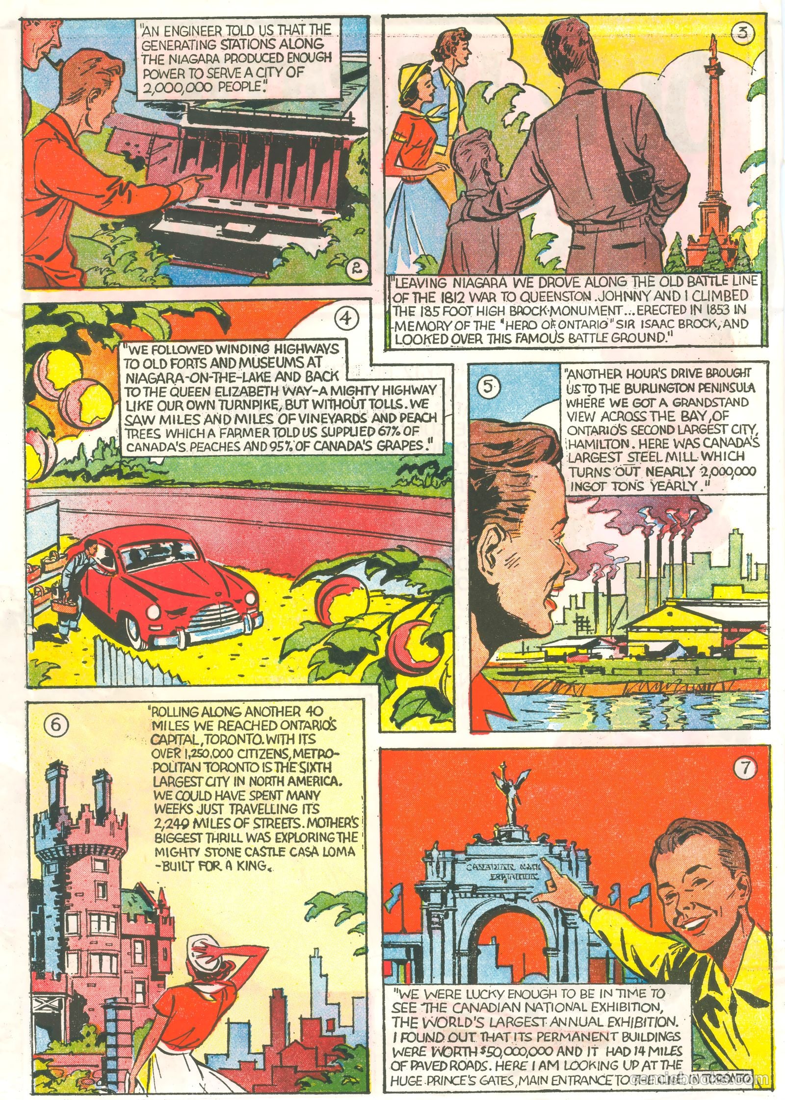 Our Vacation in Ontario #nn (1954) — page 2 of 12
