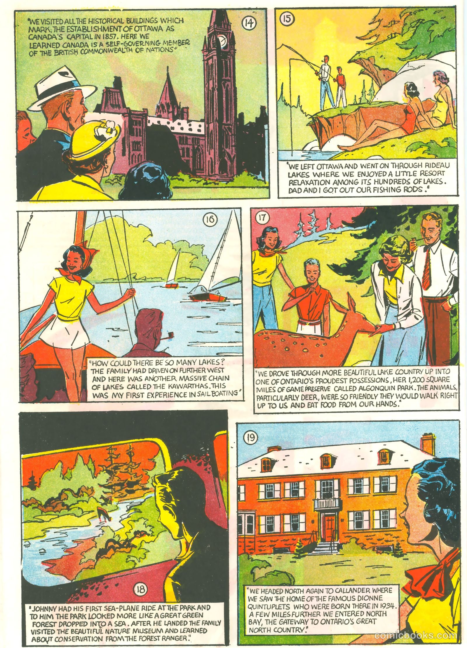 Our Vacation in Ontario #nn (1954) — page 4 of 12