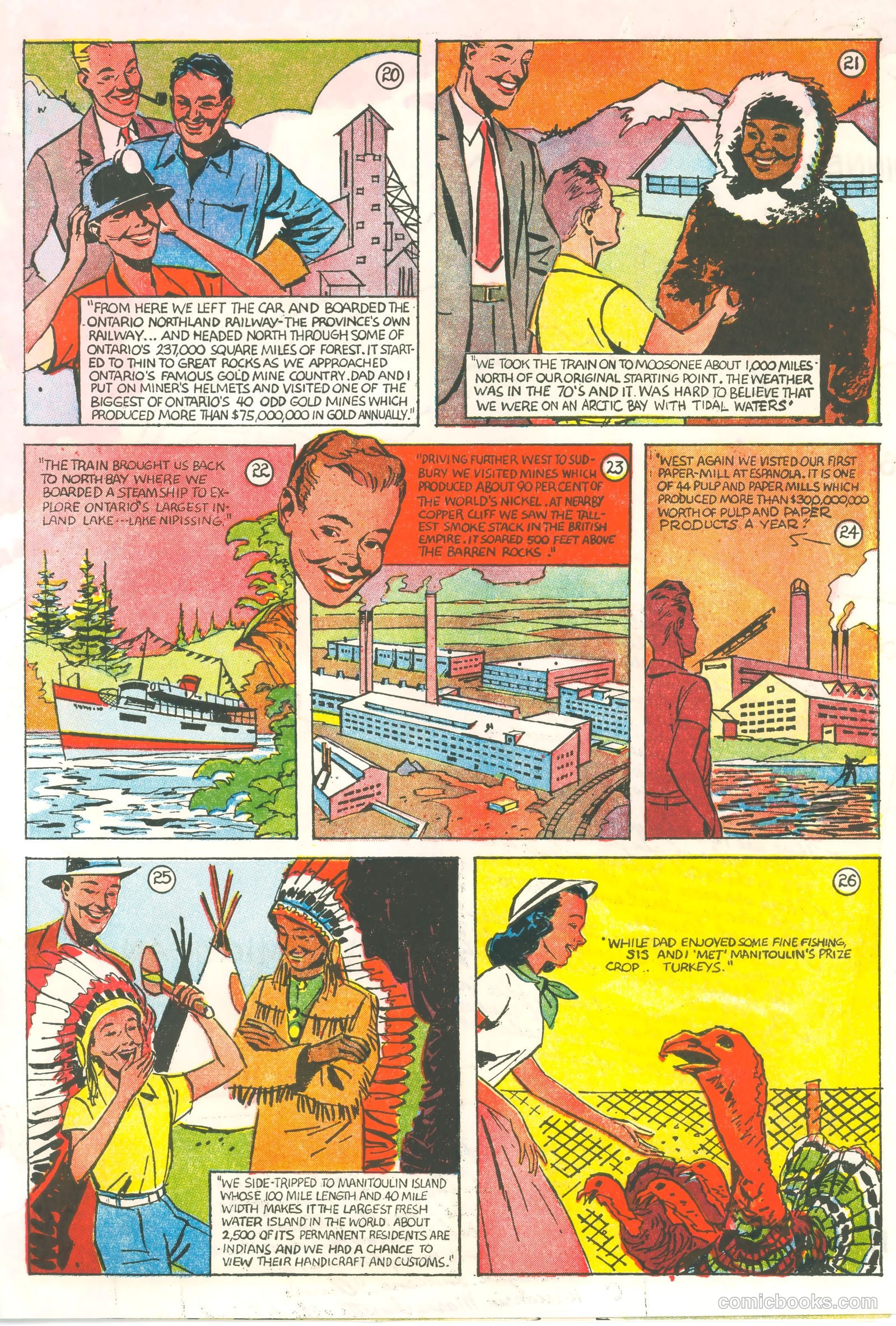 Our Vacation in Ontario #nn (1954) — page 5 of 12