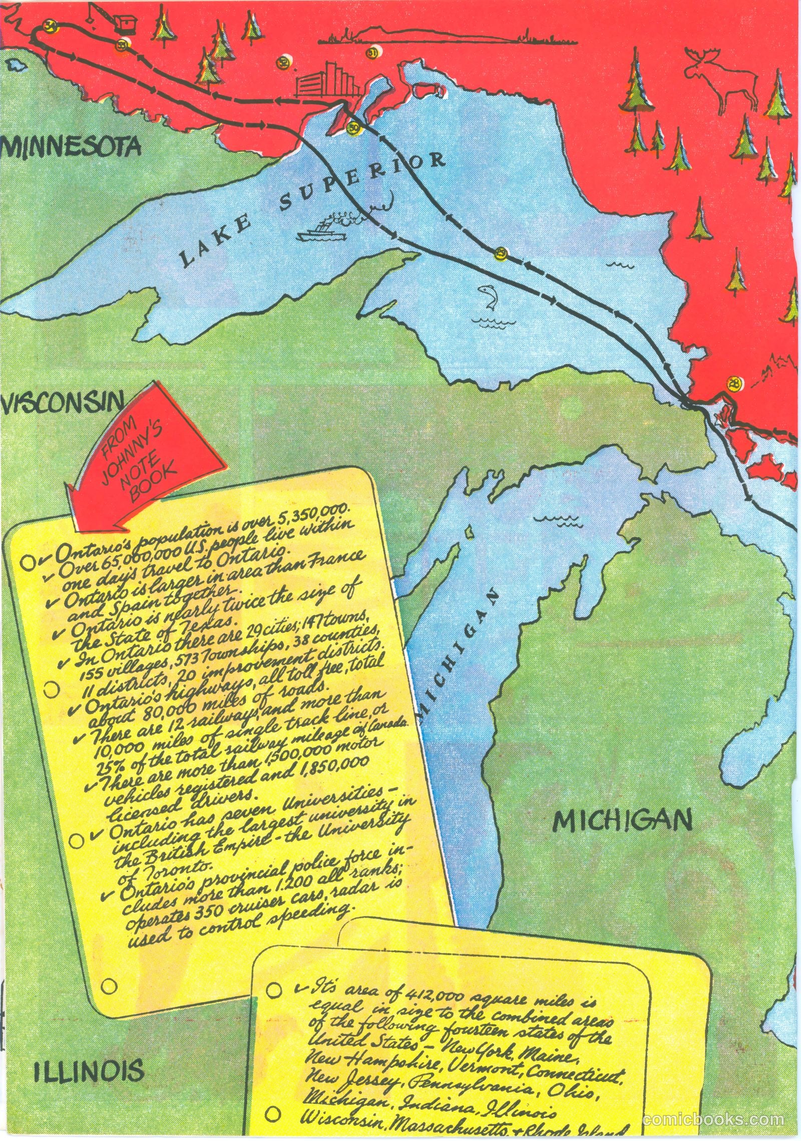 Our Vacation in Ontario #nn (1954) — page 6 of 12