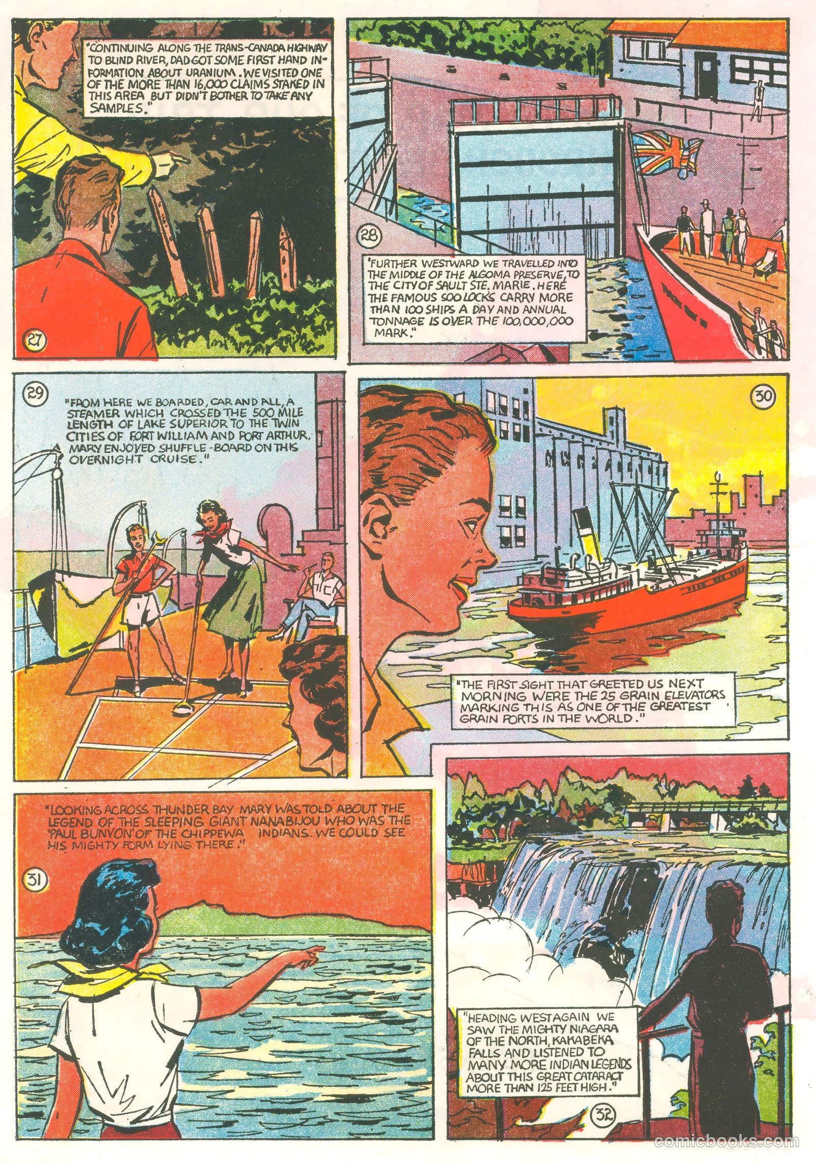 Our Vacation in Ontario #nn (1954) — page 8 of 12