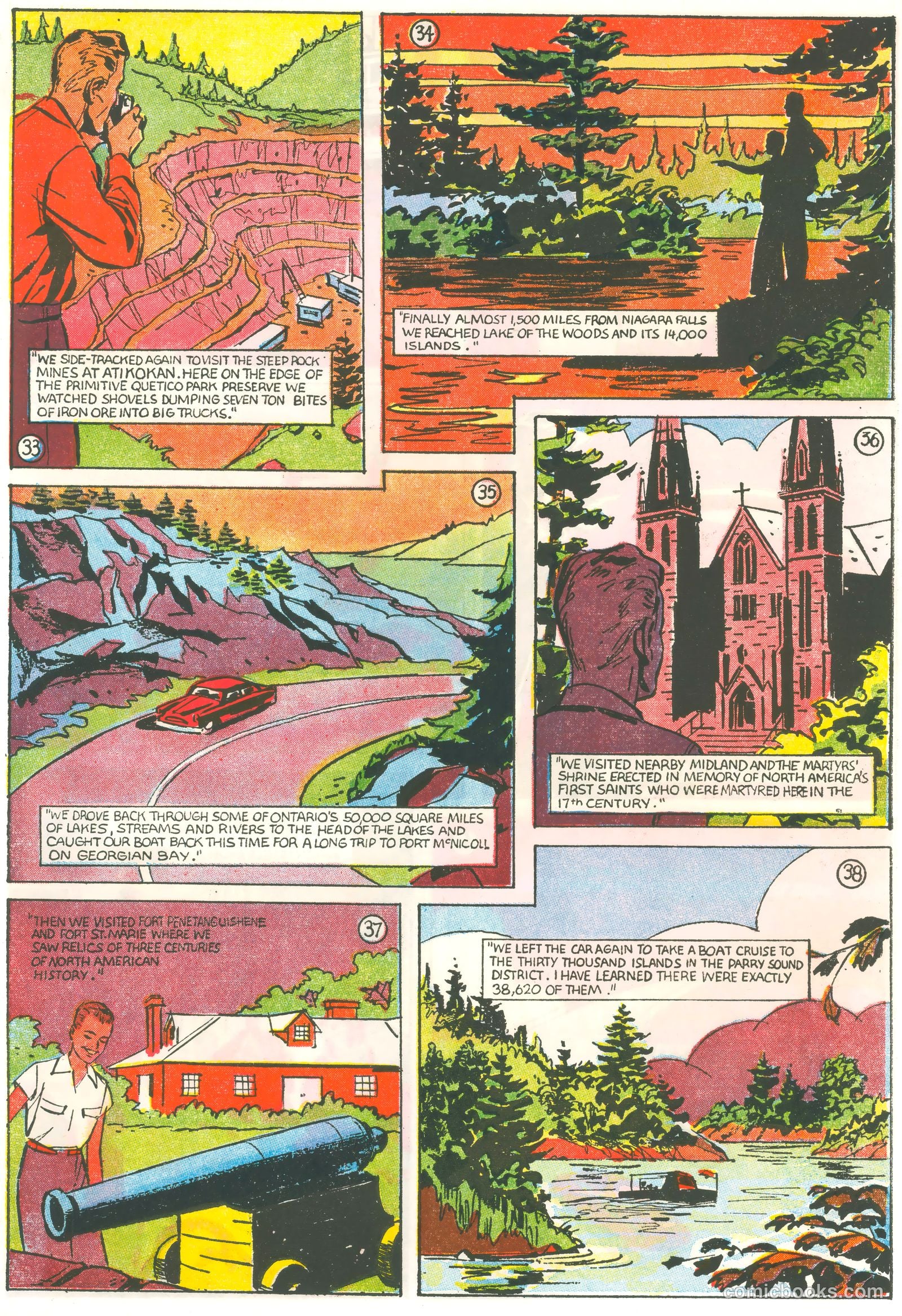 Our Vacation in Ontario #nn (1954) — page 9 of 12