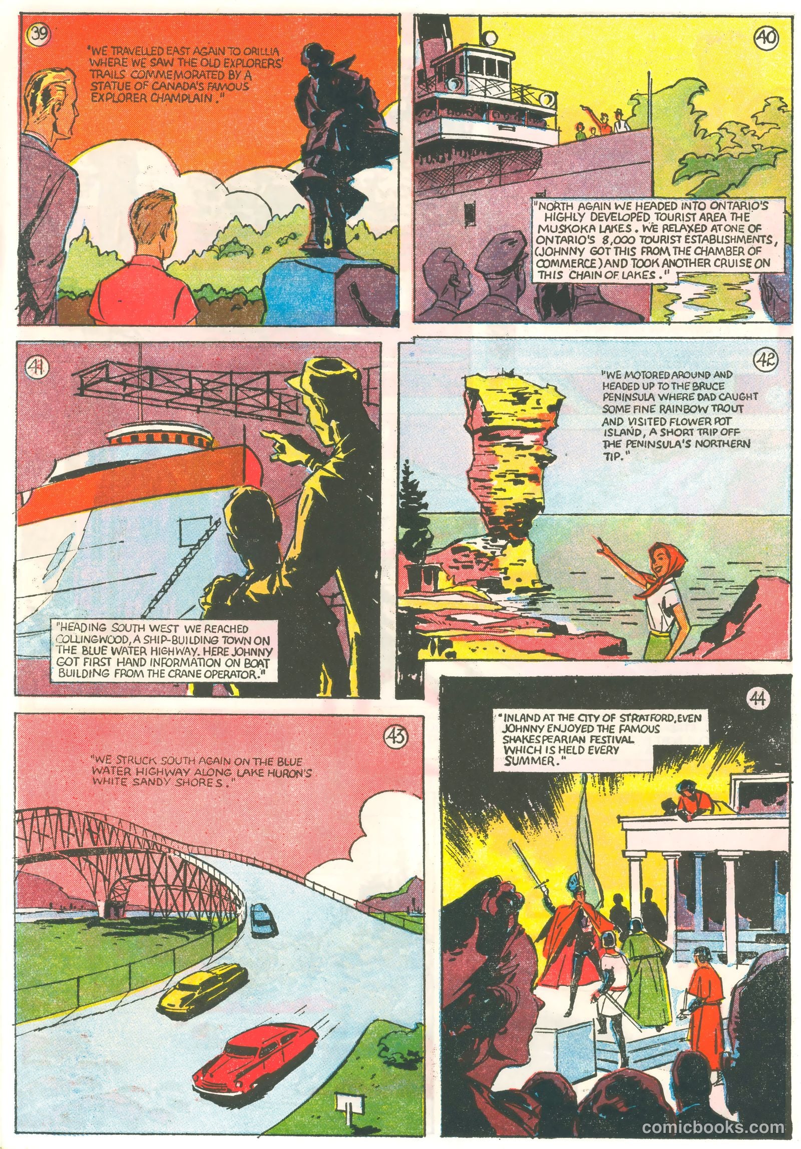 Our Vacation in Ontario #nn (1954) — page 10 of 12
