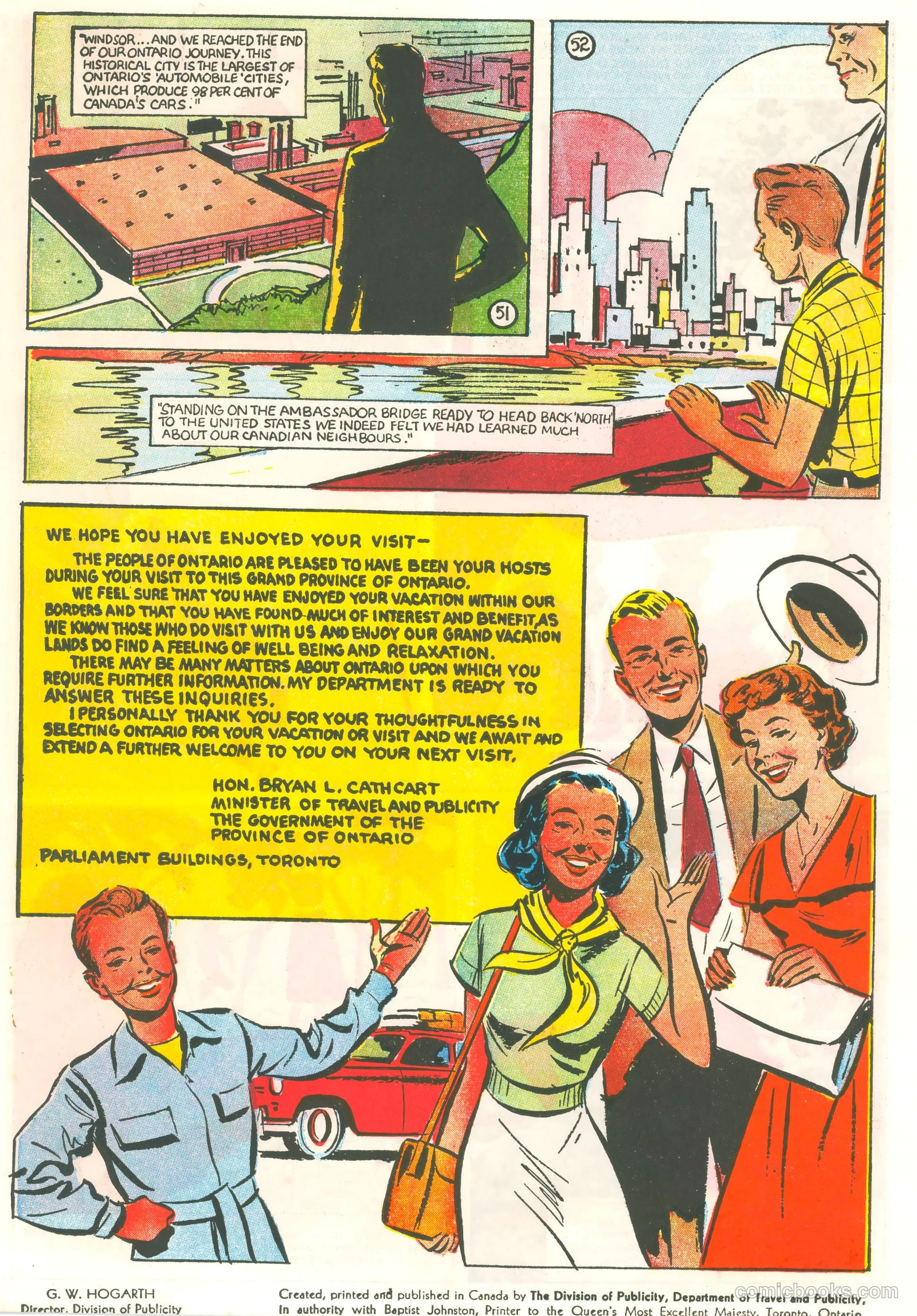 Our Vacation in Ontario #nn (1954) — page 12 of 12
