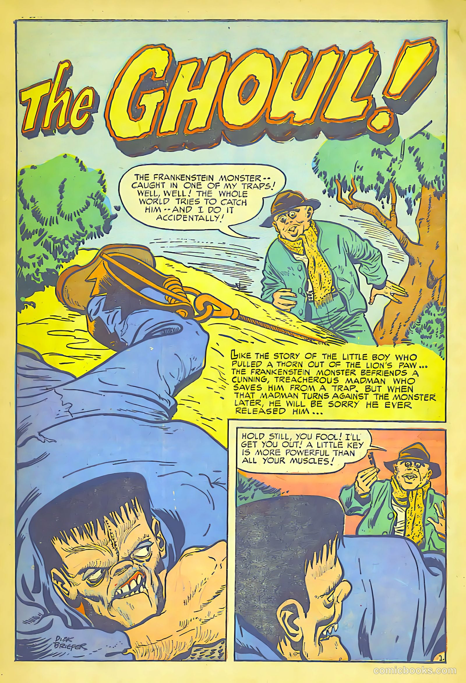 Frankenstein #25 (1945) — page 2 of 25