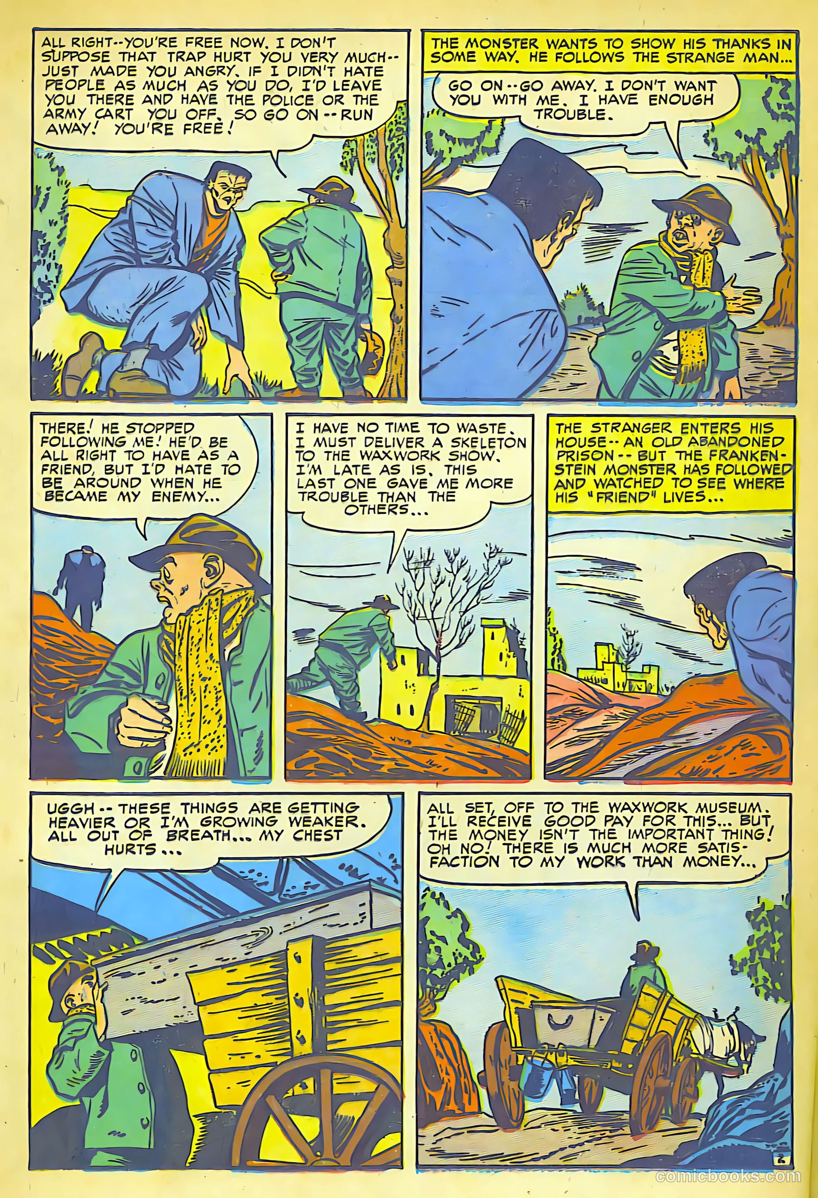 Frankenstein #25 (1945) — page 3 of 25