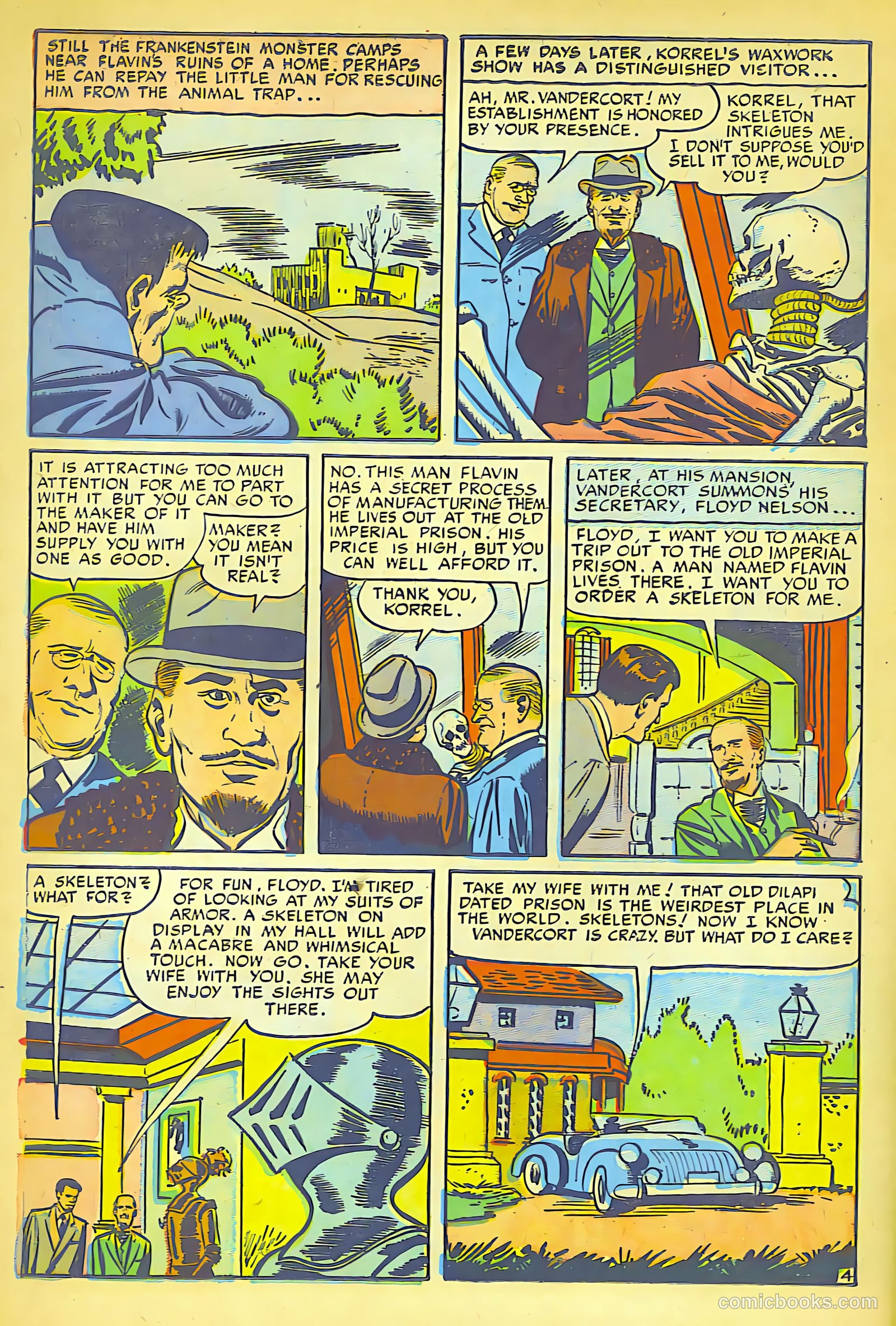 Frankenstein #25 (1945) — page 5 of 25