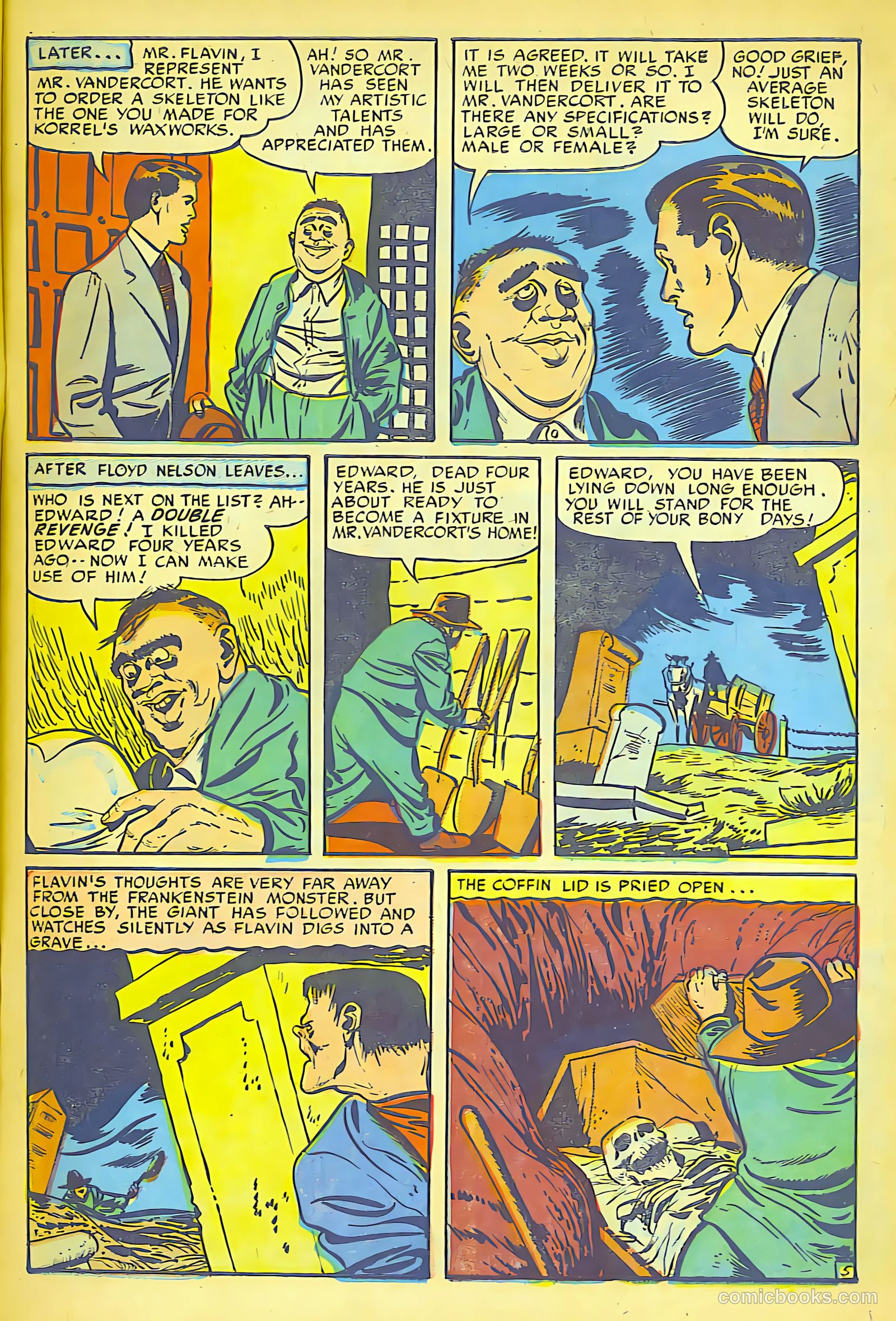 Frankenstein #25 (1945) — page 6 of 25