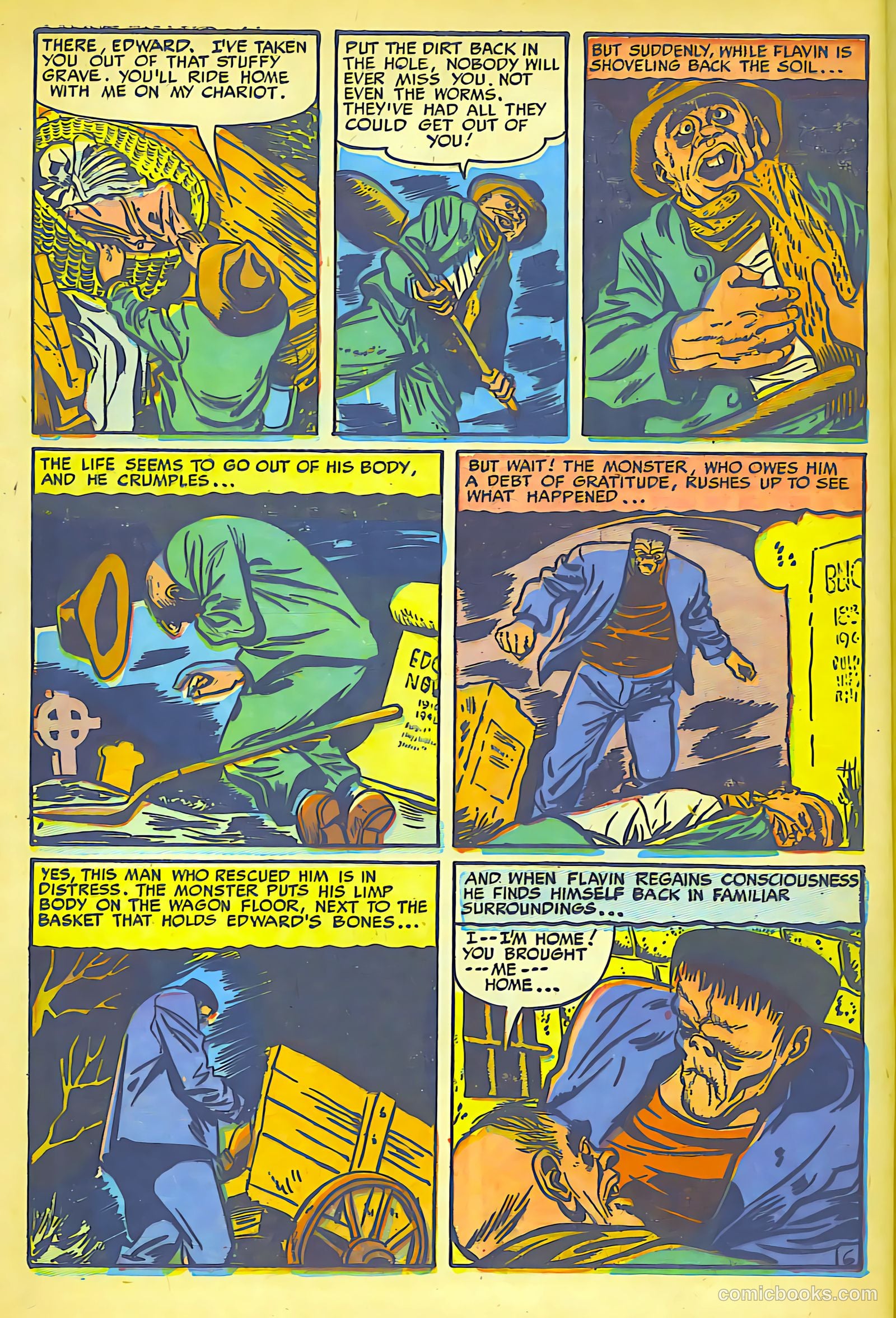 Frankenstein #25 (1945) — page 7 of 25