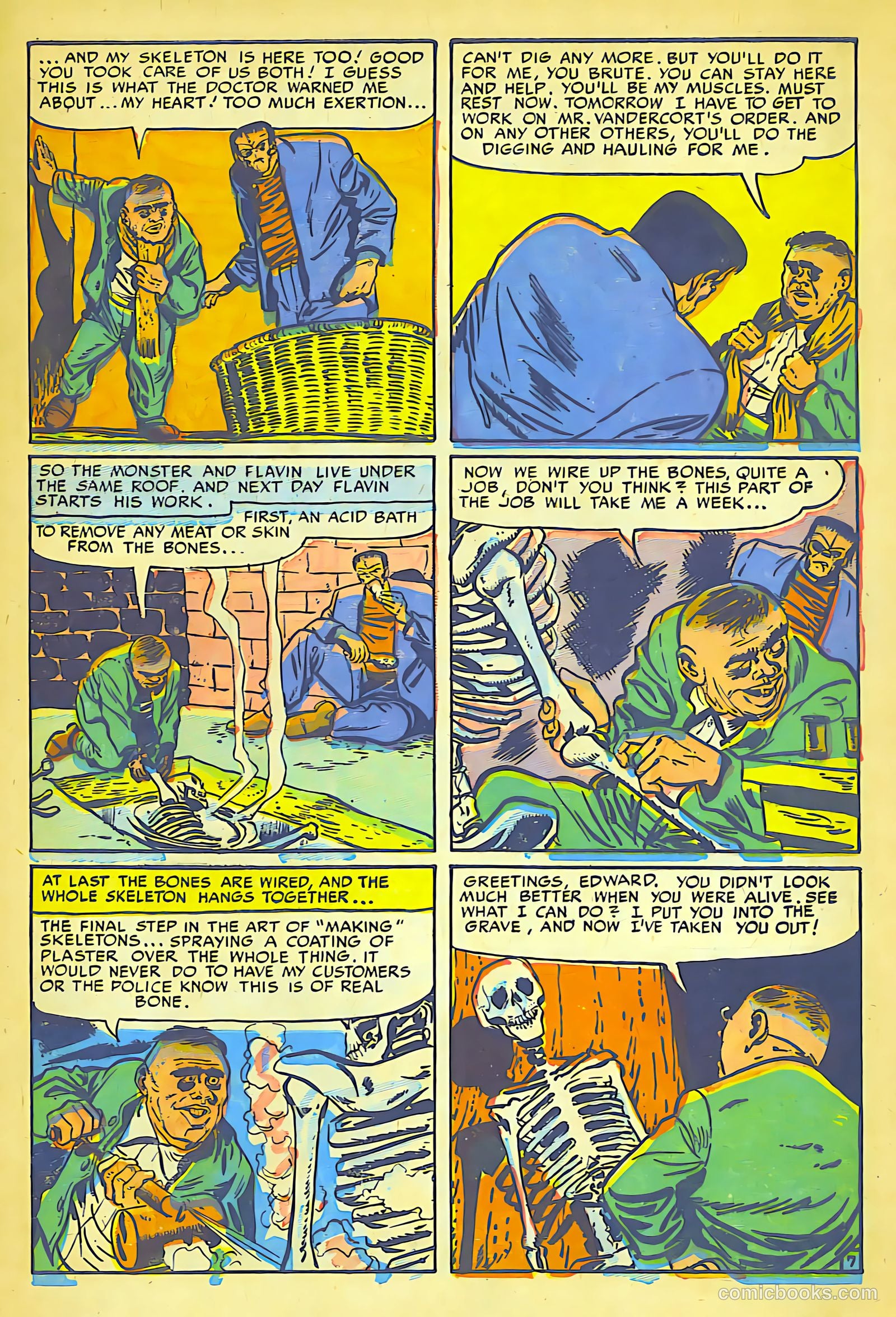 Frankenstein #25 (1945) — page 8 of 25