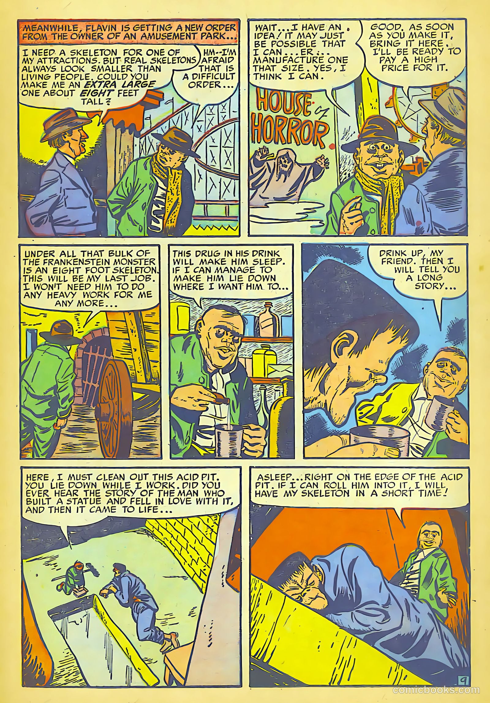 Frankenstein #25 (1945) — page 10 of 25