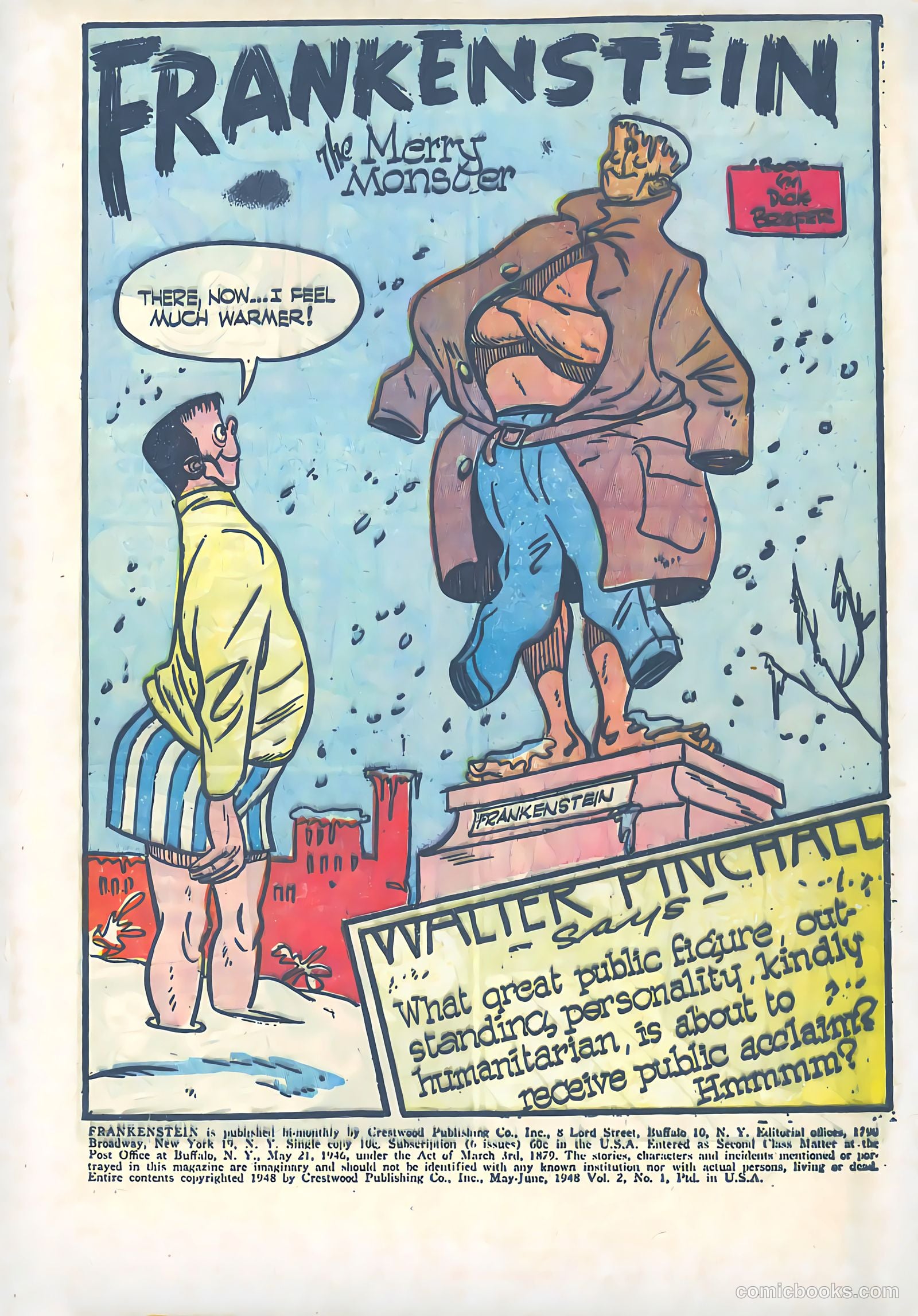 Frankenstein #13 (1945) — page 2 of 48