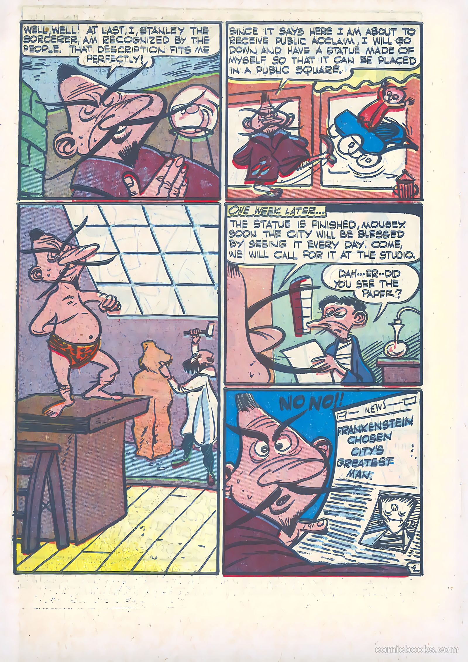 Frankenstein #13 (1945) — page 3 of 48