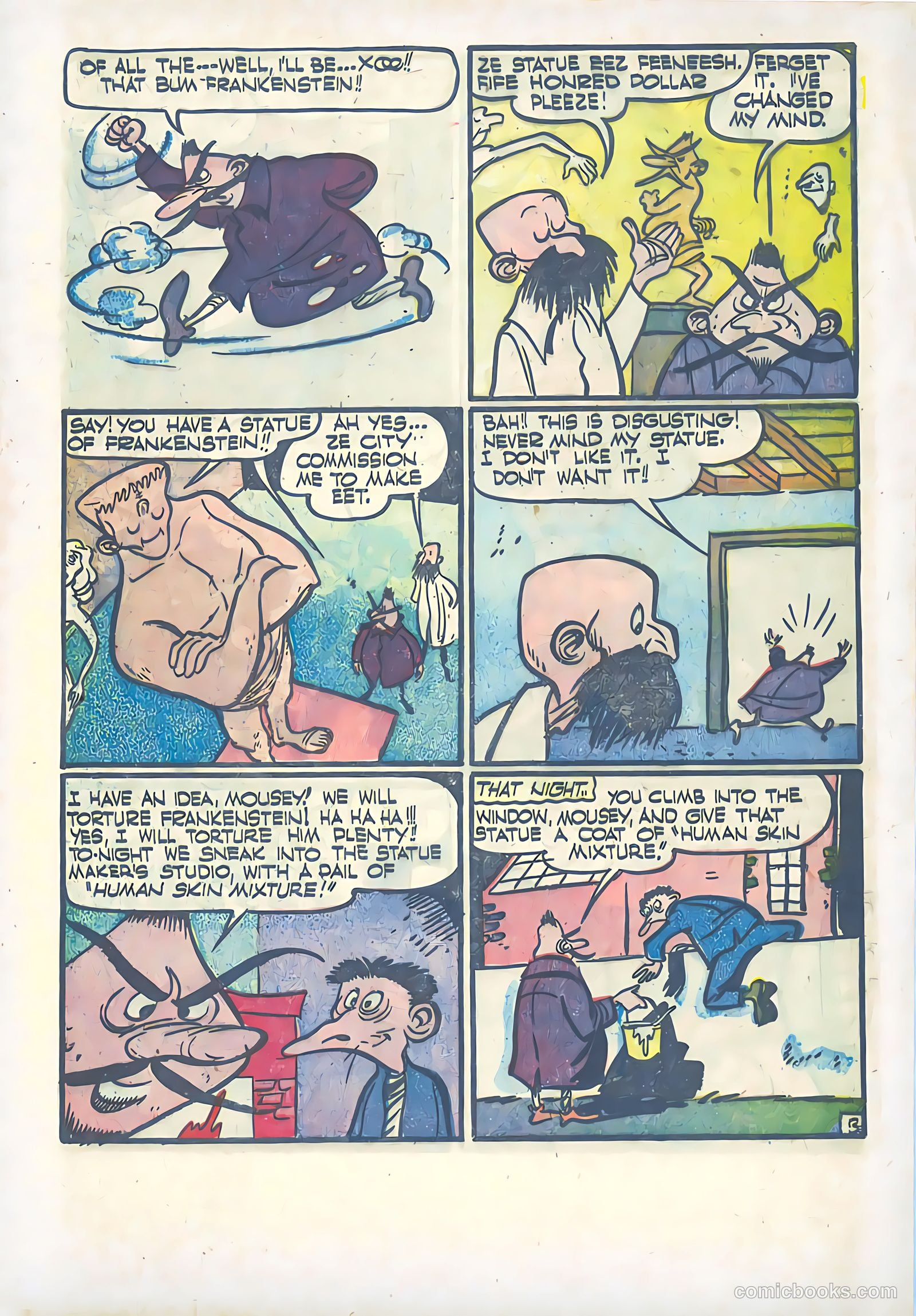 Frankenstein #13 (1945) — page 4 of 48