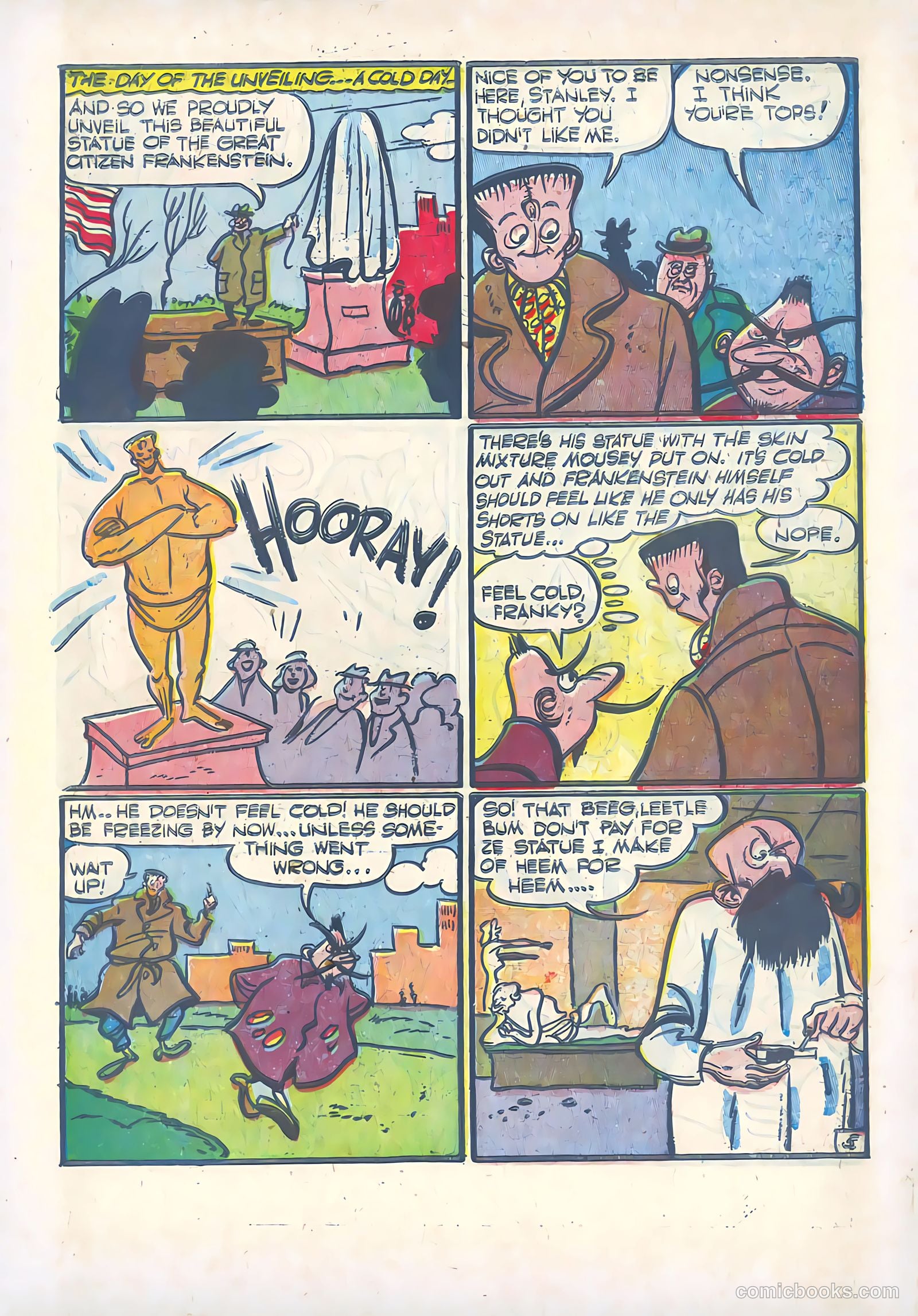 Frankenstein #13 (1945) — page 6 of 48