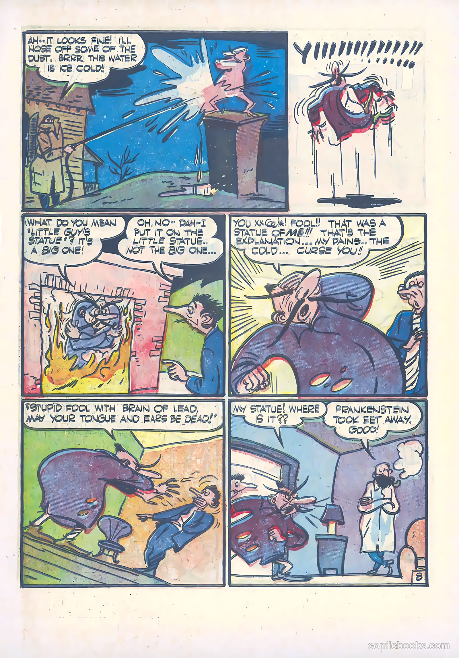 Frankenstein #13 (1945) — page 9 of 48