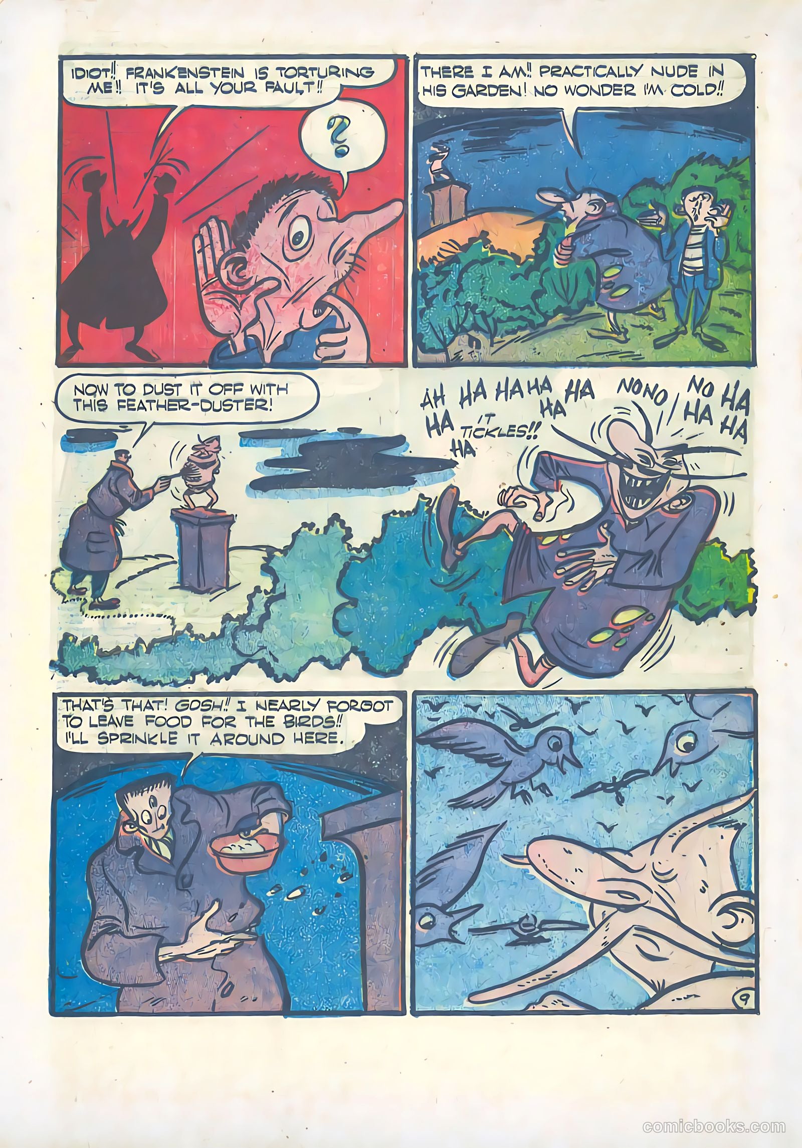 Frankenstein #13 (1945) — page 10 of 48