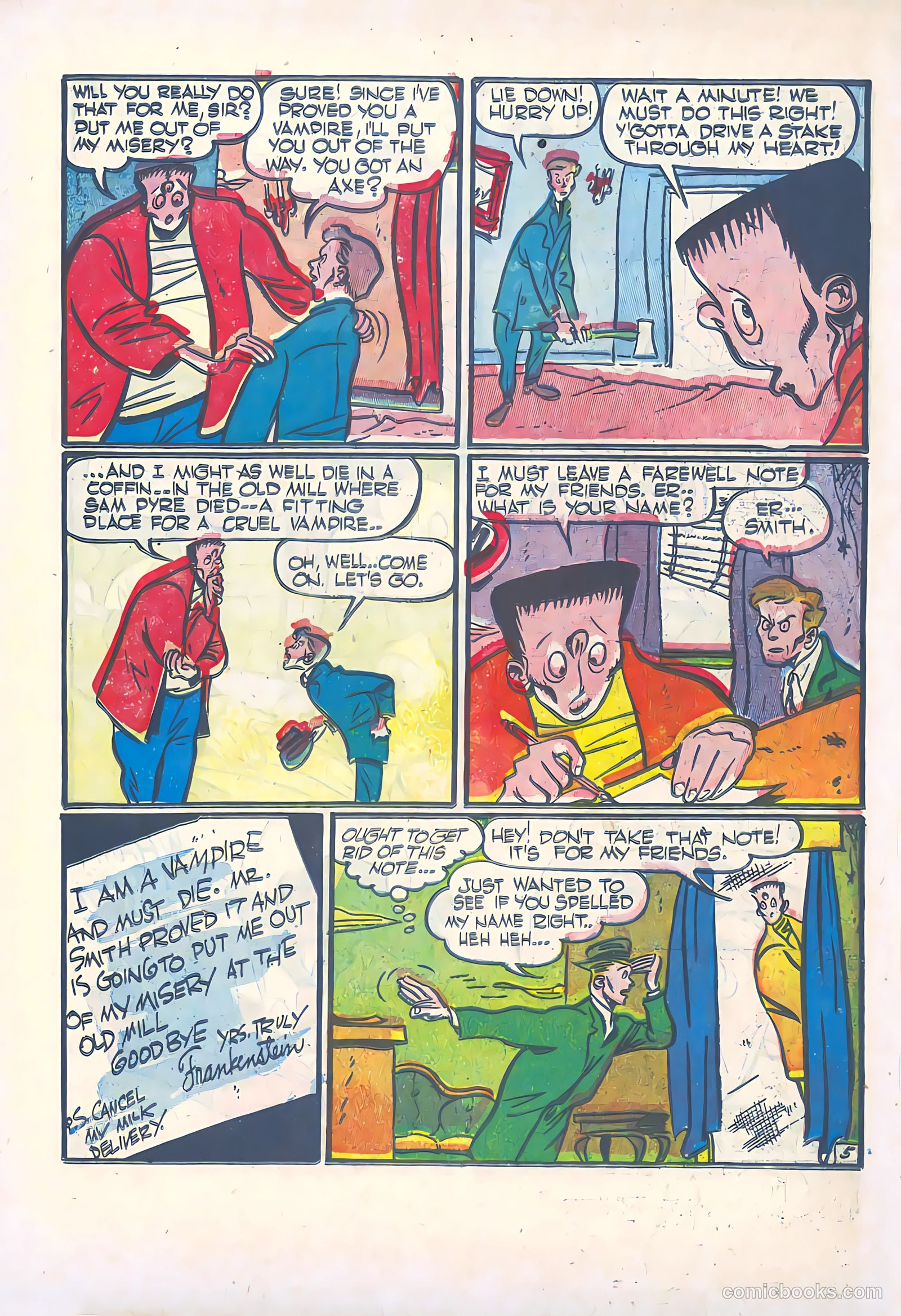 Frankenstein #13 (1945) — page 18 of 48