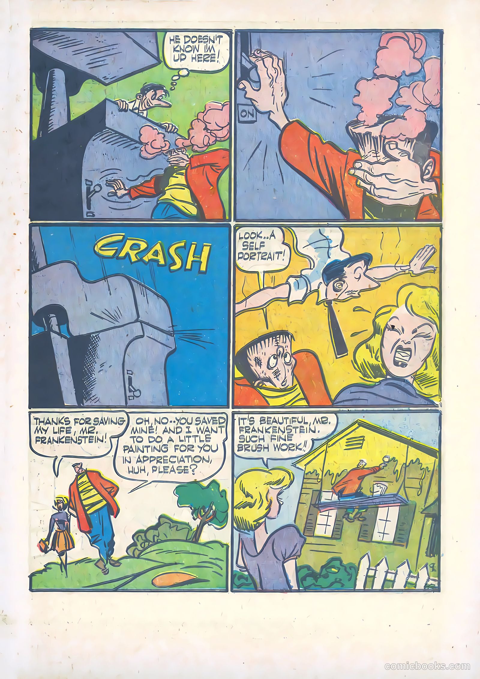 Frankenstein #13 (1945) — page 45 of 48