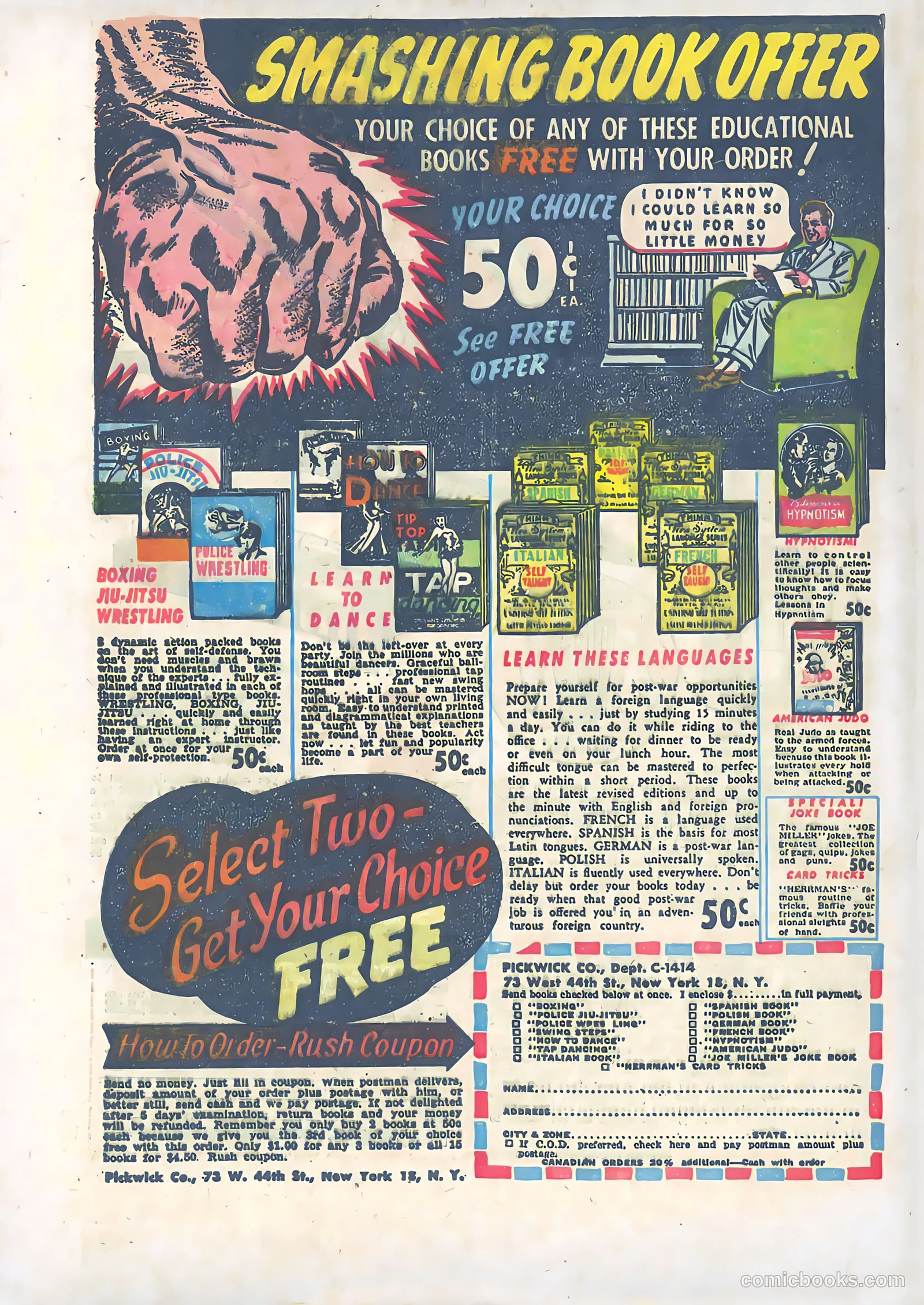 Frankenstein #13 (1945) — page 48 of 48