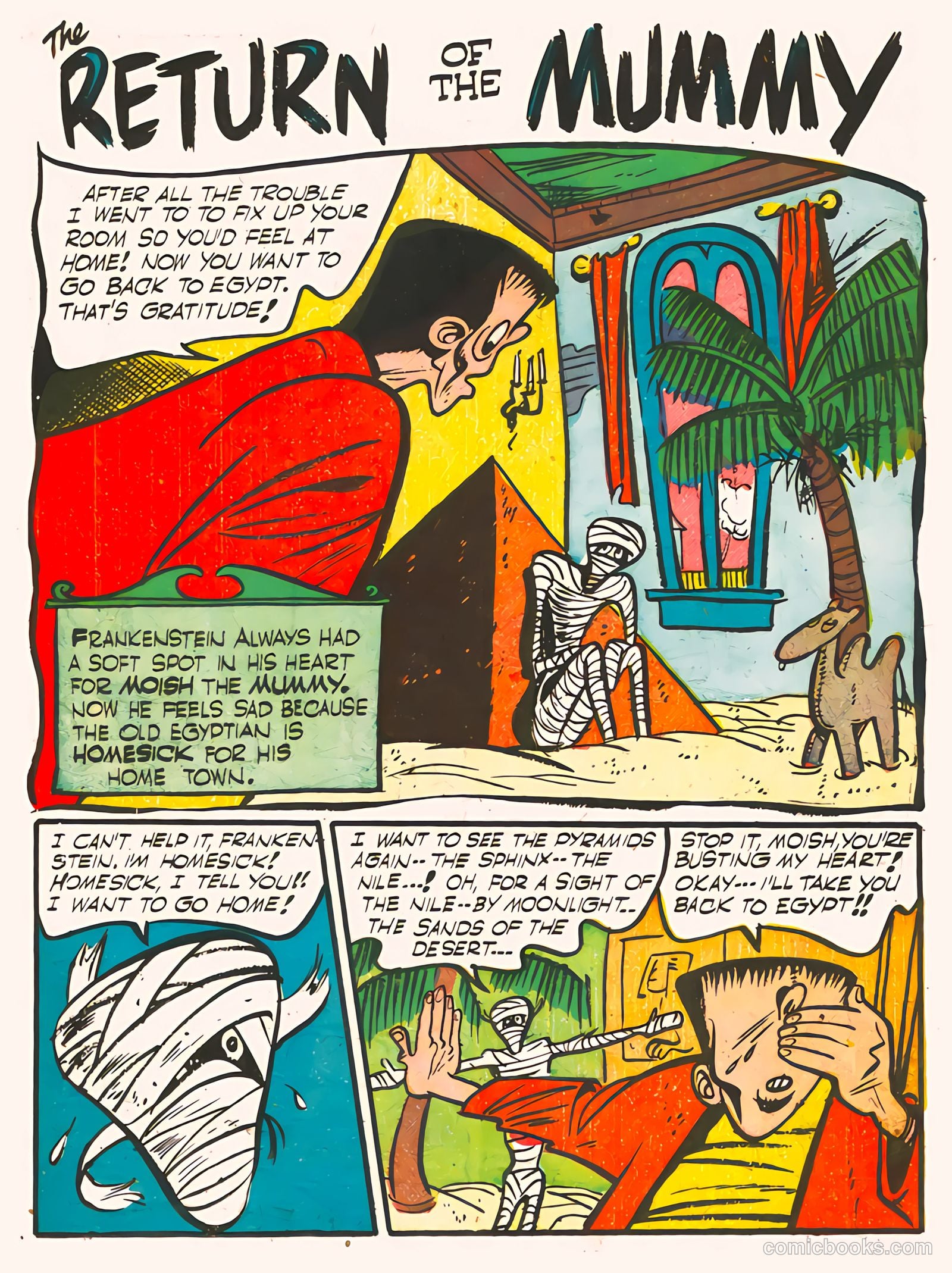 Frankenstein #16 (1945) — page 2 of 21