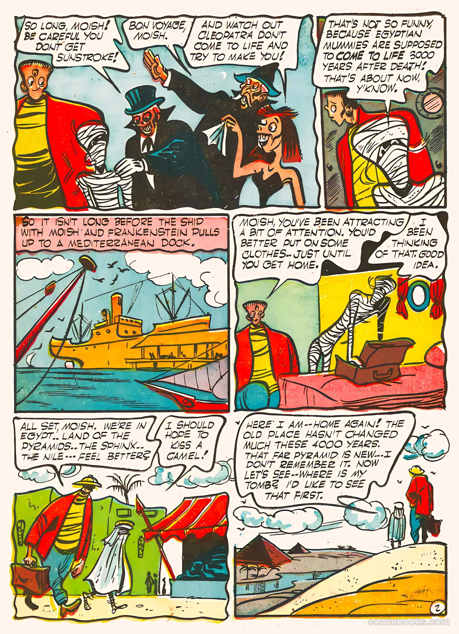 Frankenstein #16 (1945) — page 3 of 21