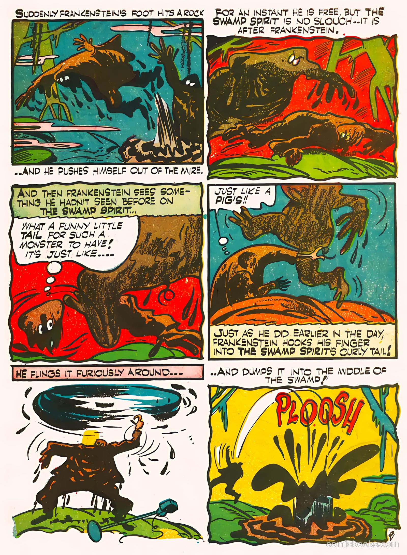 Frankenstein #16 (1945) — page 20 of 21