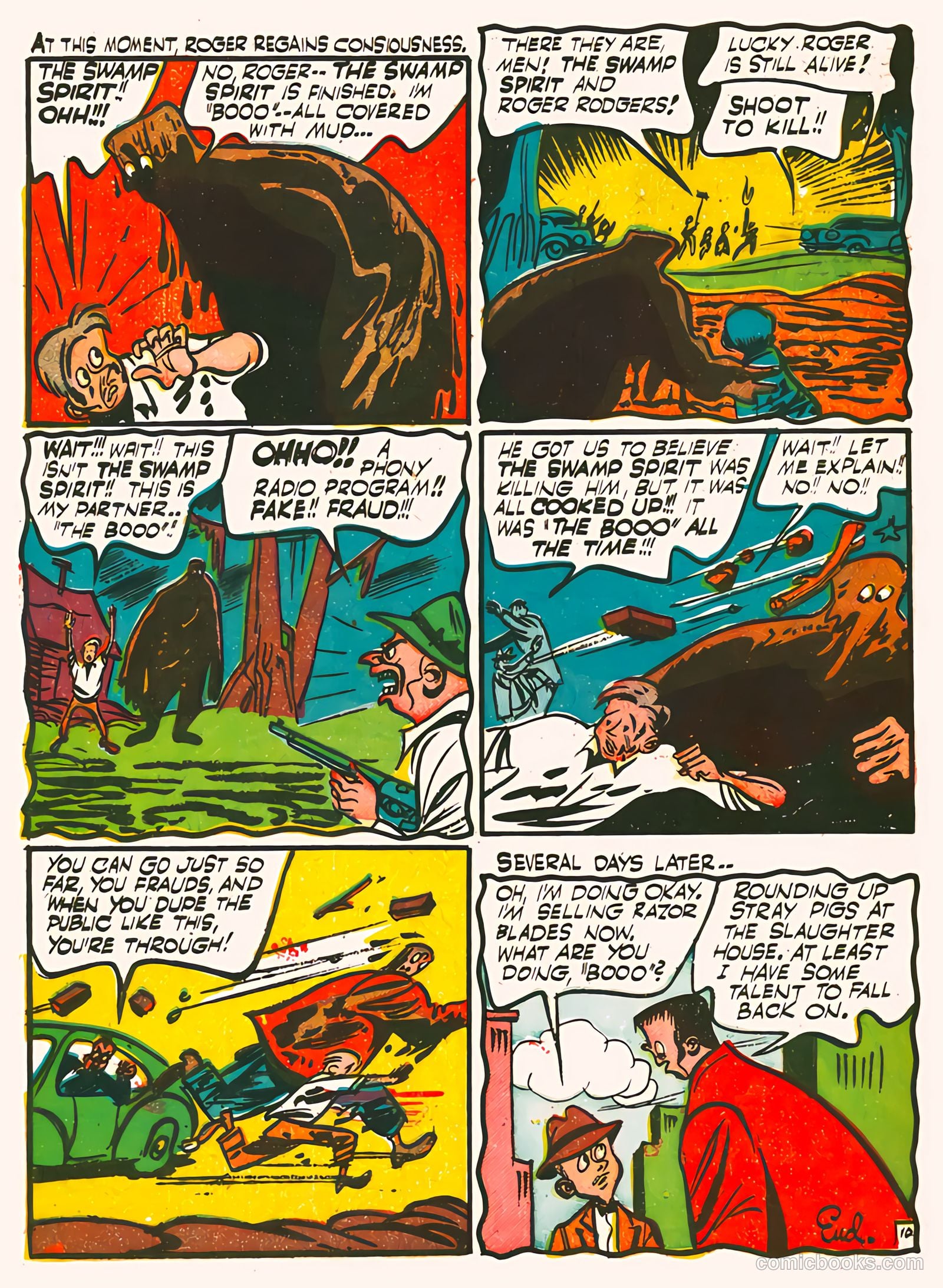 Frankenstein #16 (1945) — page 21 of 21