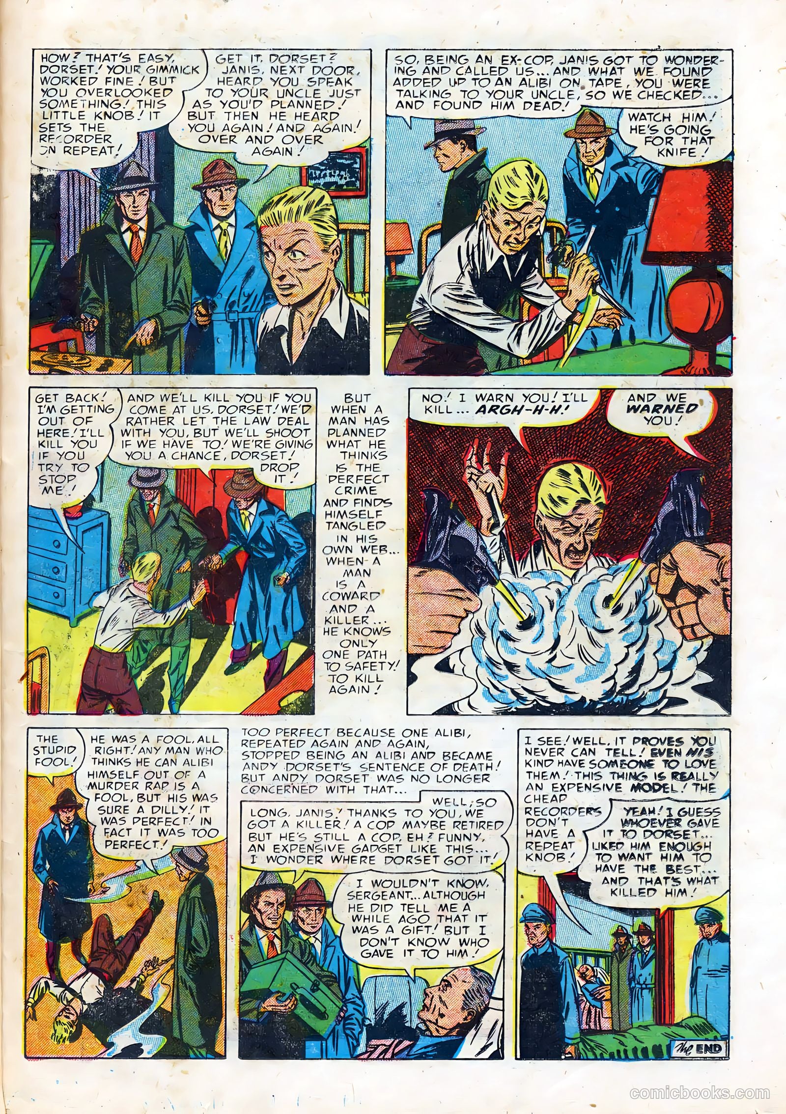Justice Traps the Guilty #47 (1948) — page 31 of 44