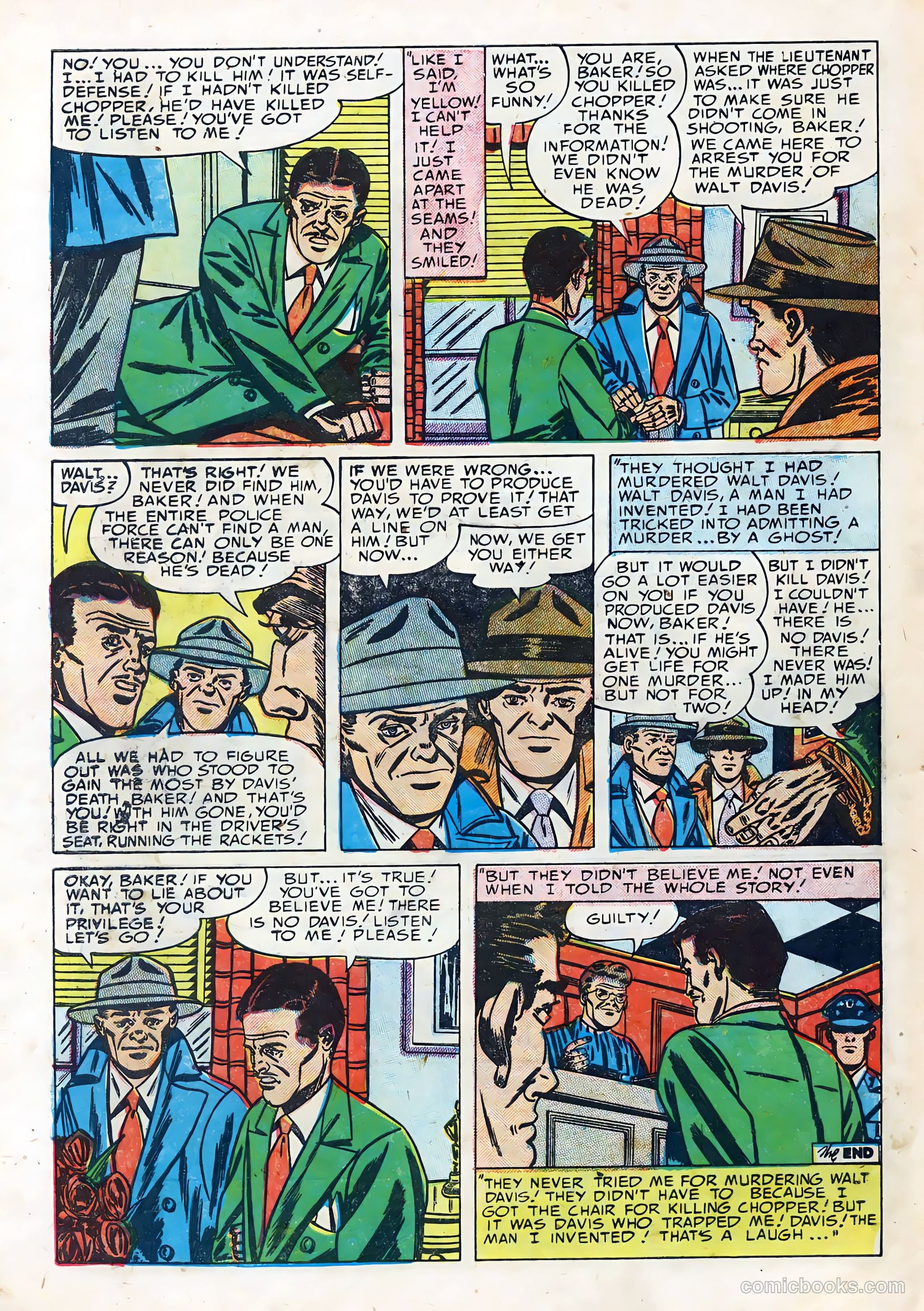 Justice Traps the Guilty #47 (1948) — page 40 of 44