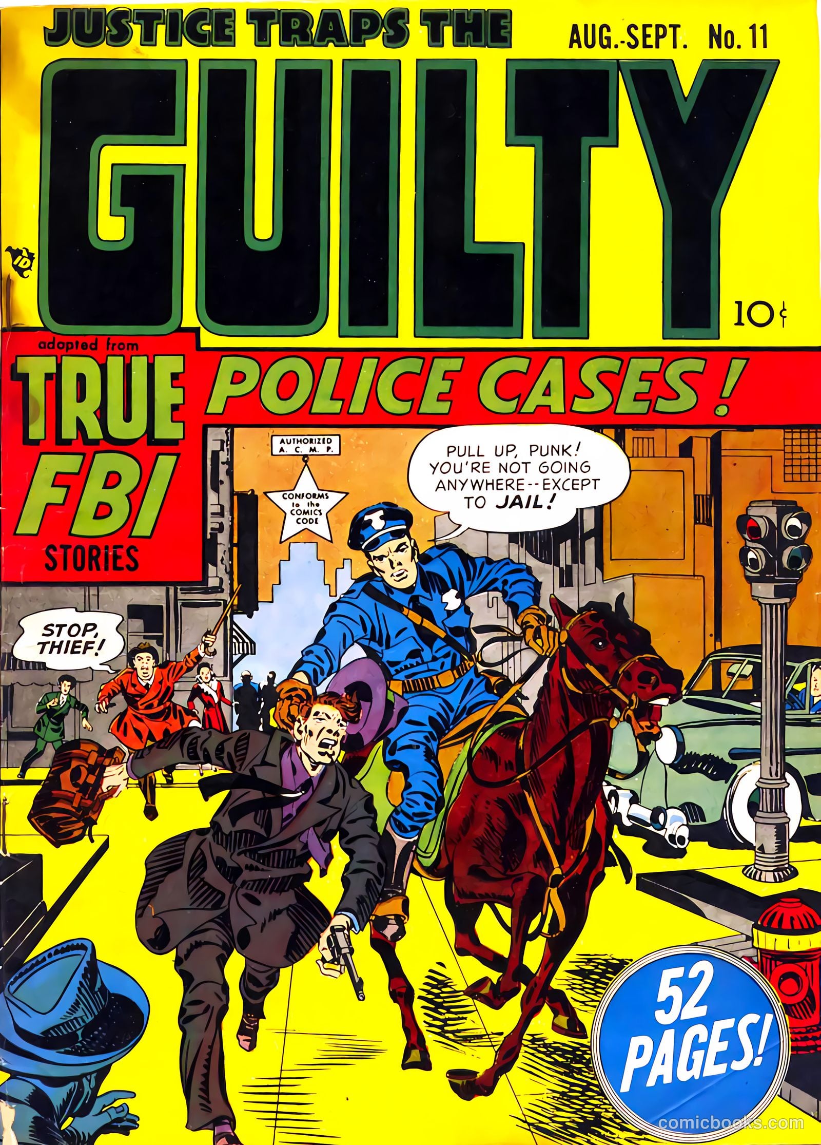 Justice Traps the Guilty #11