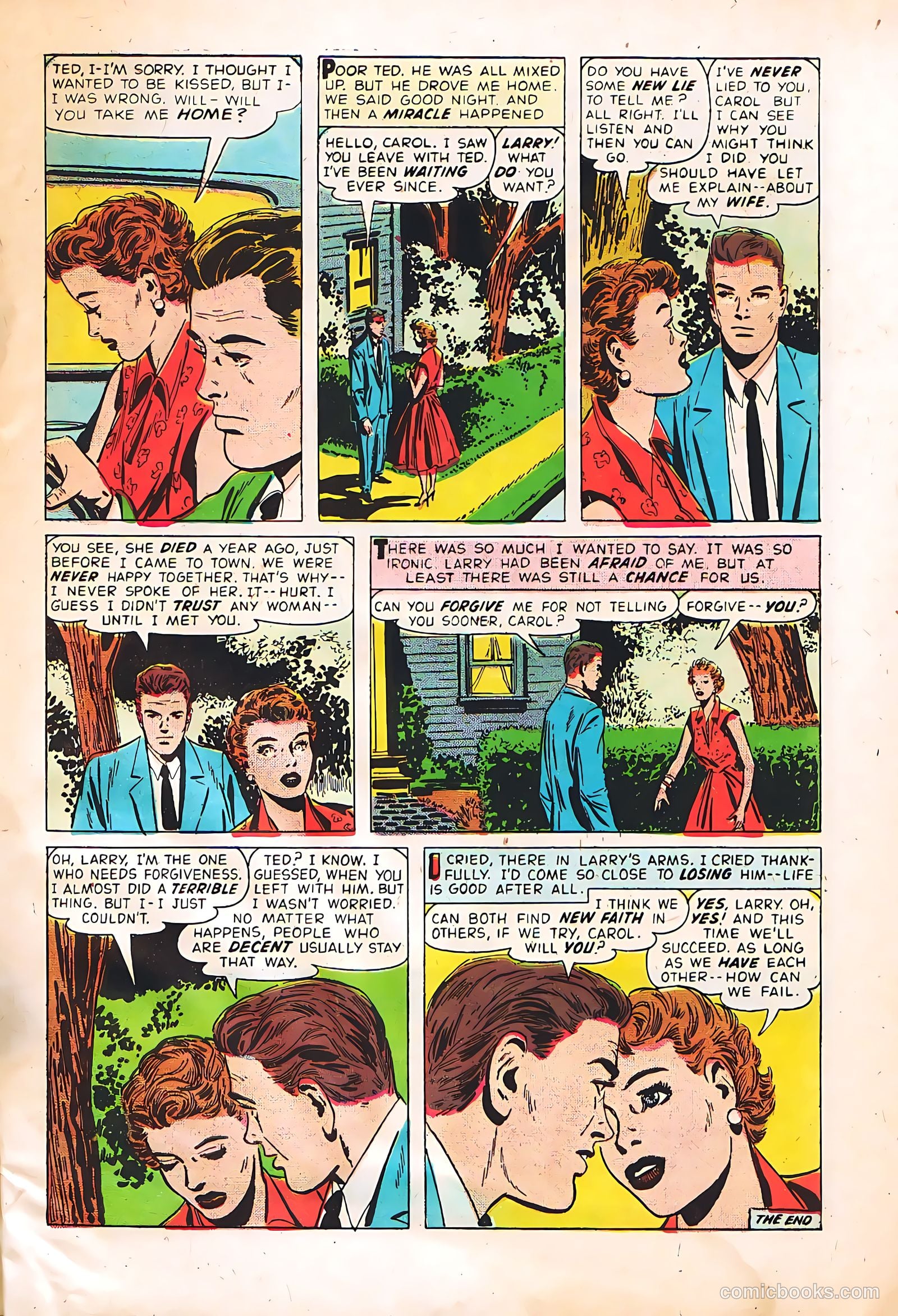 Young Romance #91 (1953) — page 6 of 35