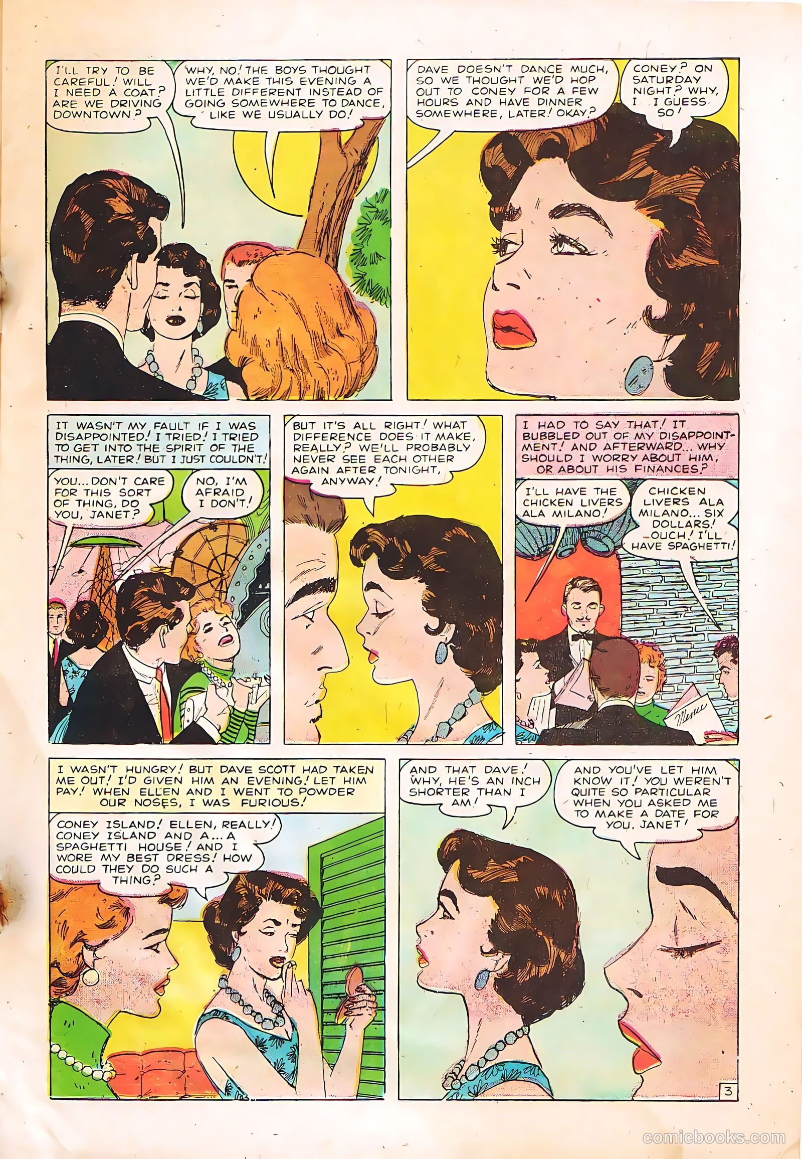 Young Romance #91 (1953) — page 16 of 35